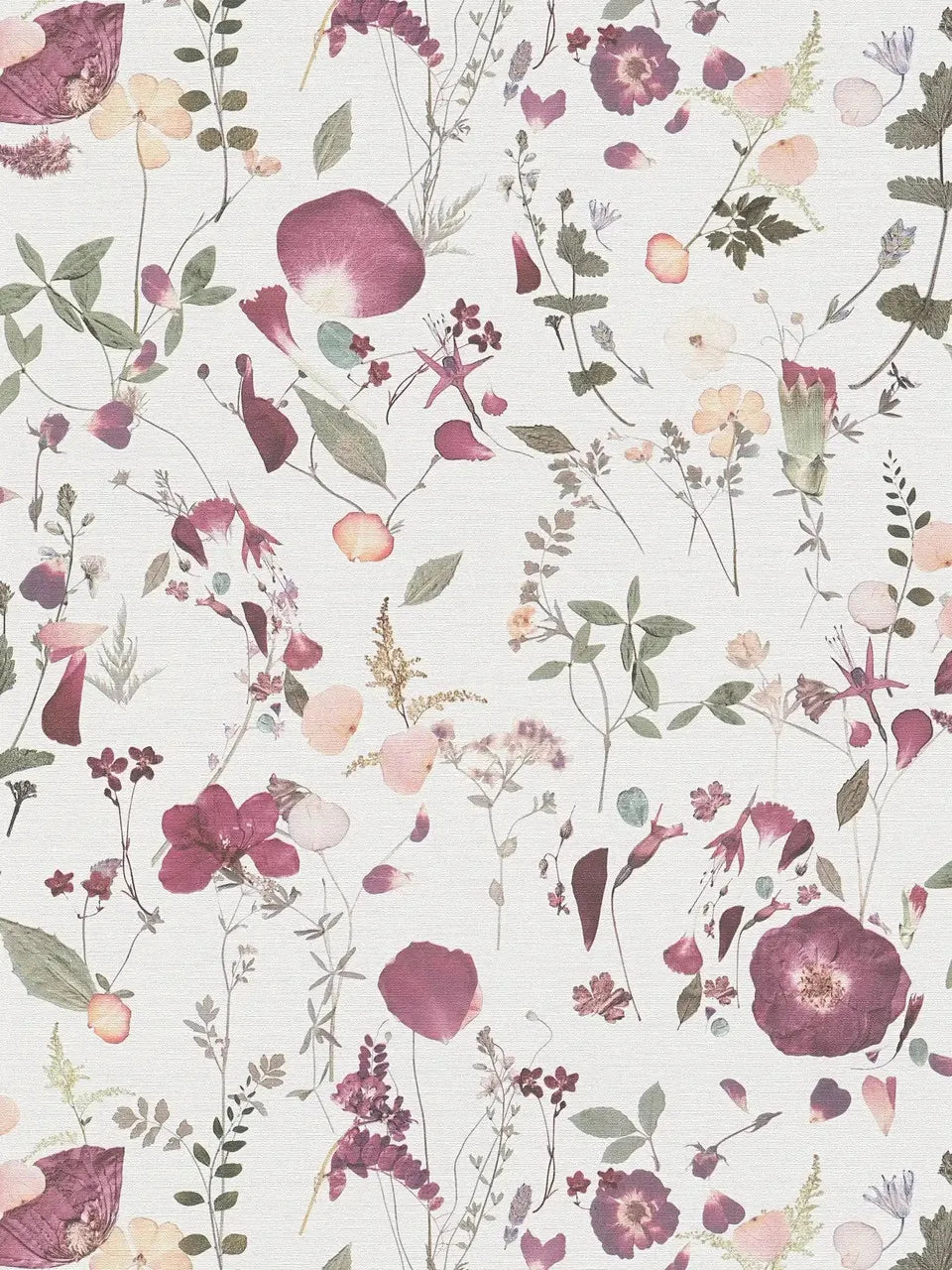 PintWalls II - Verdance botanical wallpaper AS Creation Roll Red 397461
