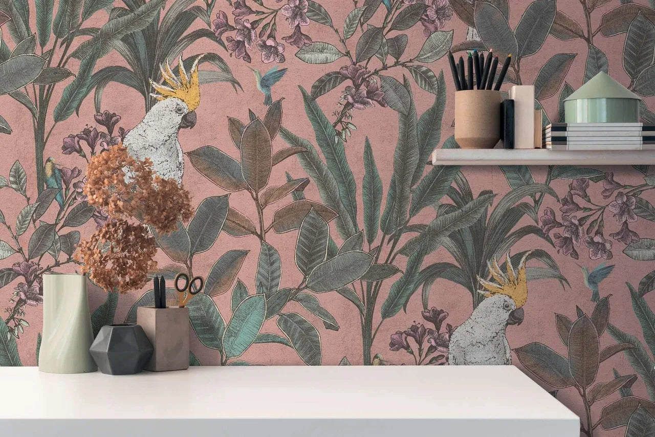 PintWalls II - Quiet Canopy botanical wallpaper AS Creation