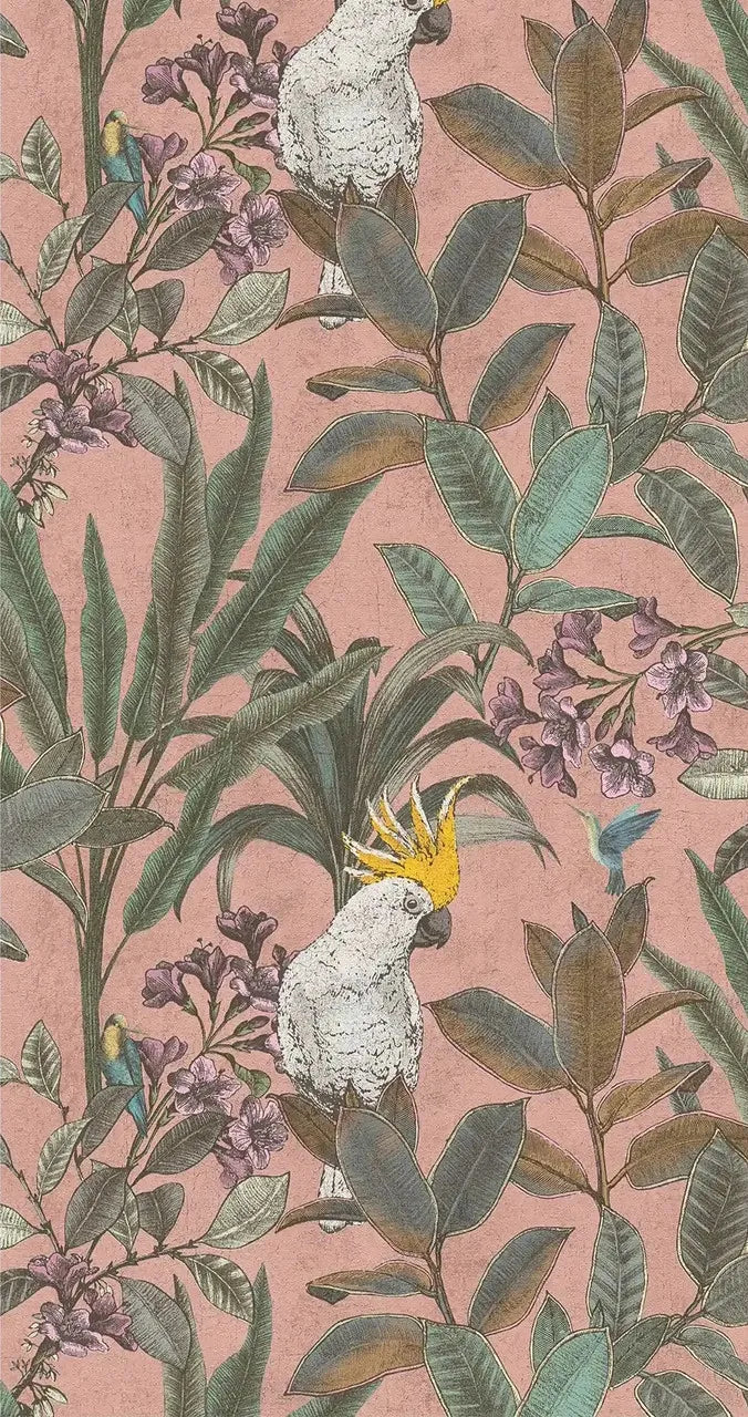 PintWalls II - Quiet Canopy botanical wallpaper AS Creation
