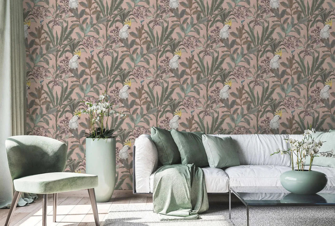 PintWalls II - Quiet Canopy botanical wallpaper AS Creation