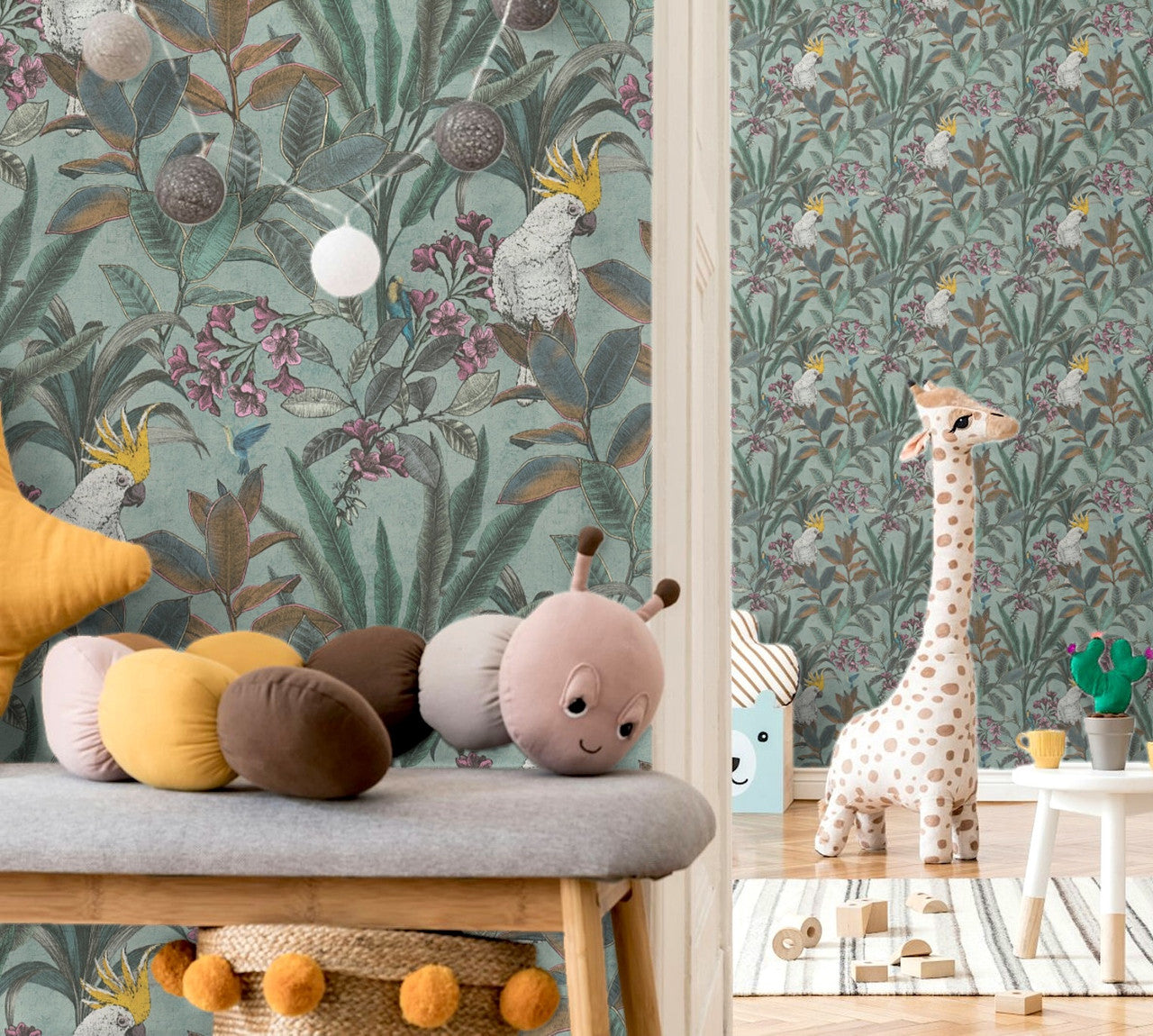 PintWalls II - Quiet Canopy botanical wallpaper AS Creation