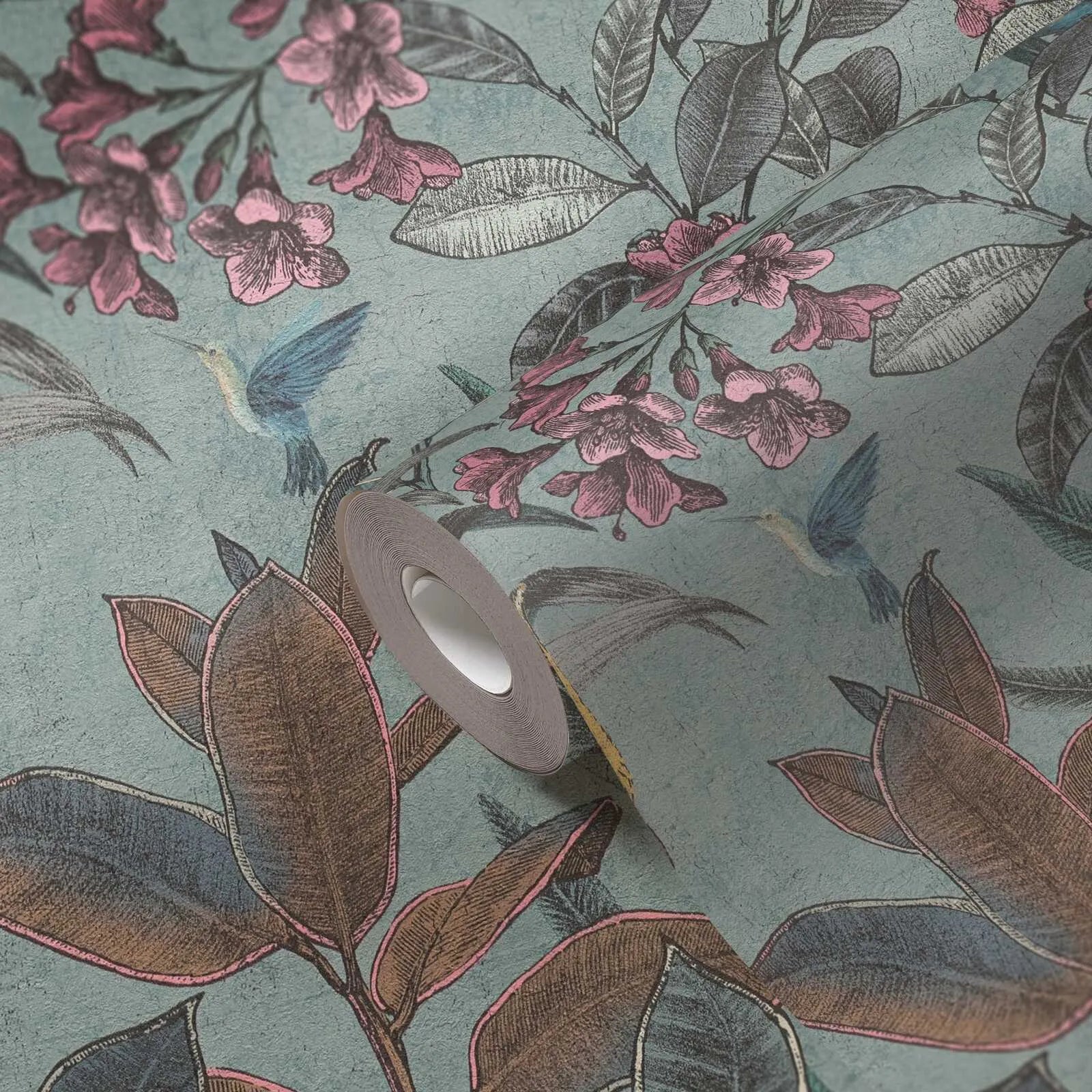 PintWalls II - Quiet Canopy botanical wallpaper AS Creation