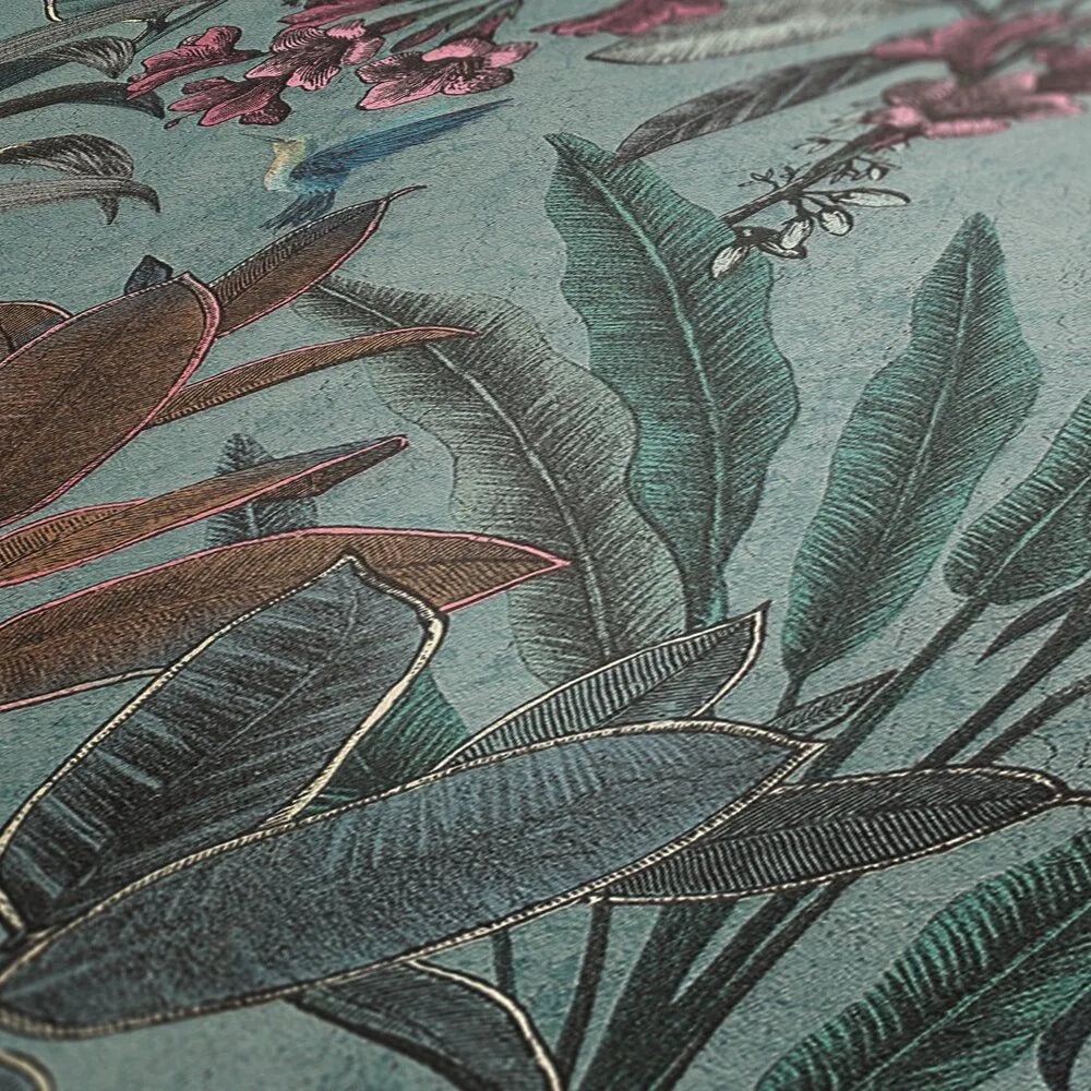 PintWalls II - Quiet Canopy botanical wallpaper AS Creation