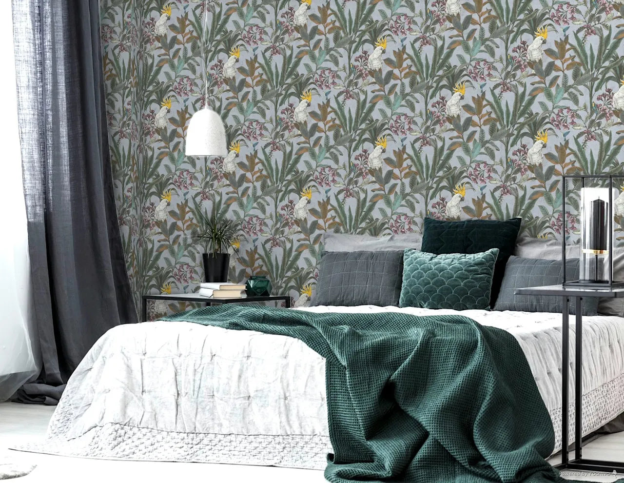 PintWalls II - Quiet Canopy botanical wallpaper AS Creation