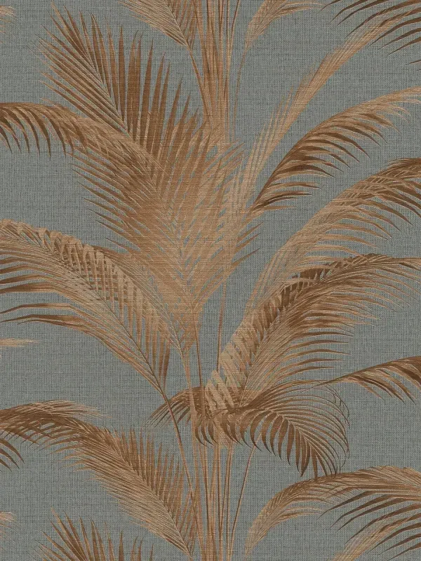Michalsky 6 - Quiet Tropic botanical wallpaper AS Creation Roll Grey 399803