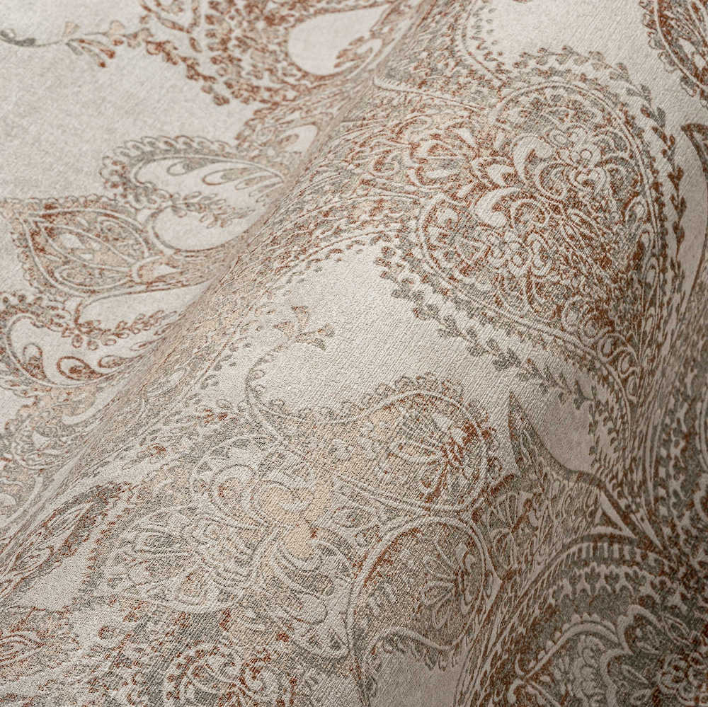 Metropolitan Stories 3 - Dubai Baroque damask wallpaper AS Creation    