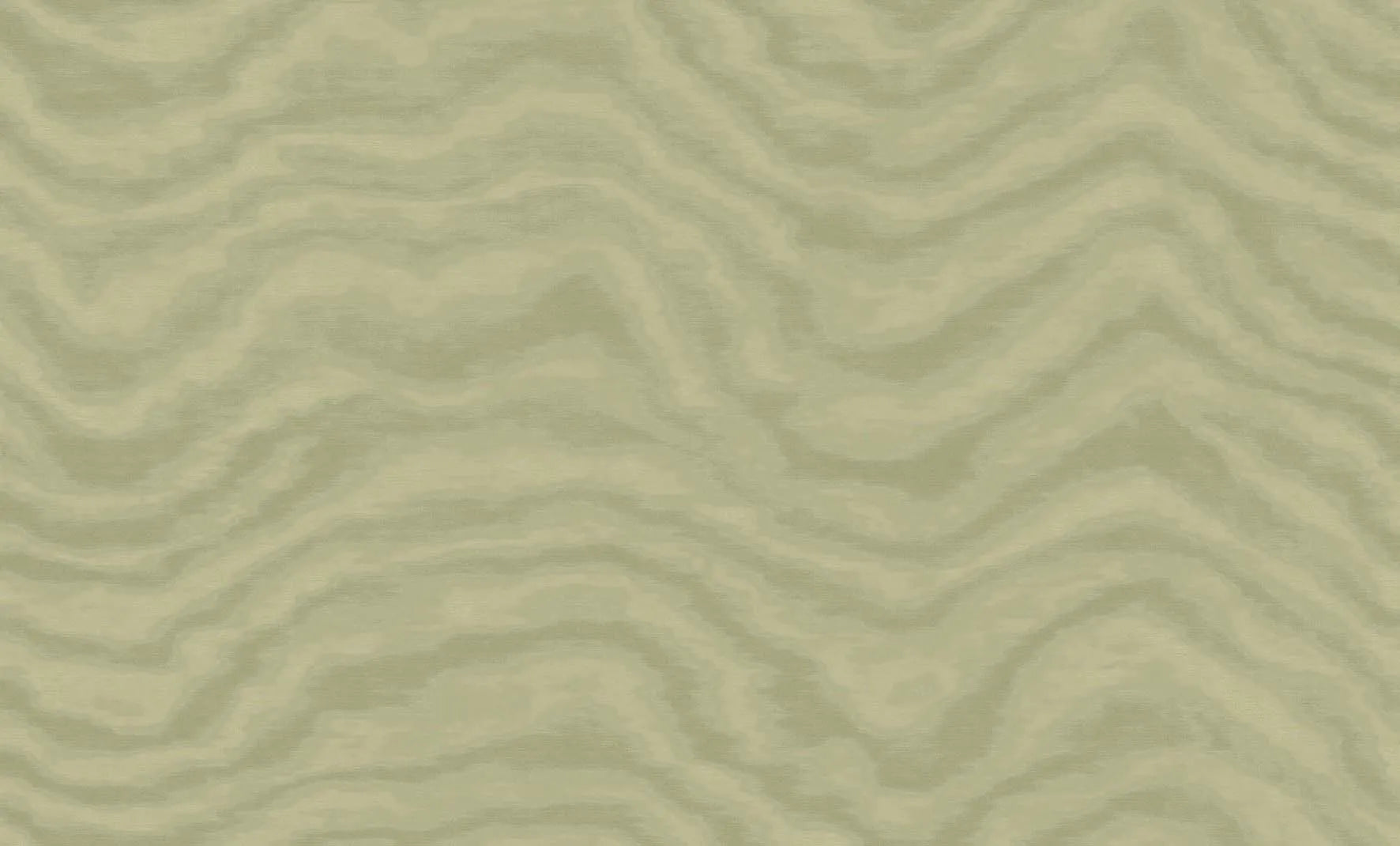 Aura - Moire textile wallpaper Parato Roll Green 42225