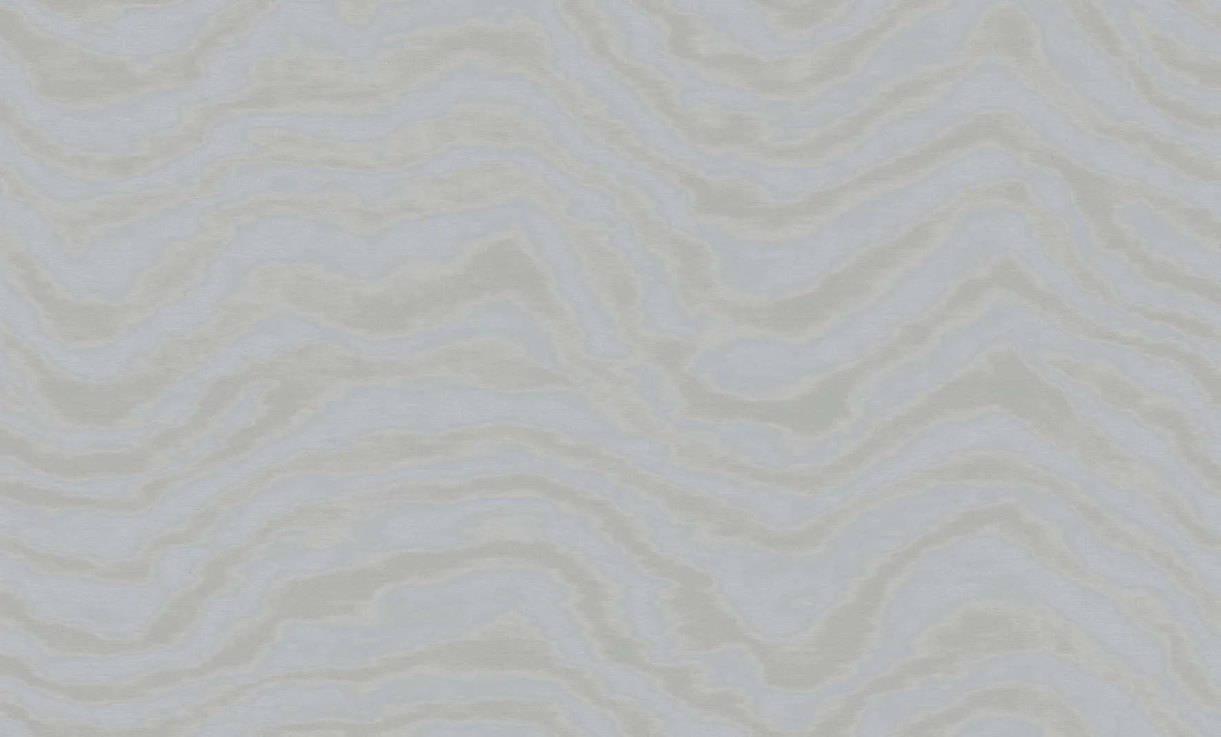 Aura - Moire textile wallpaper Parato Roll Grey 42226