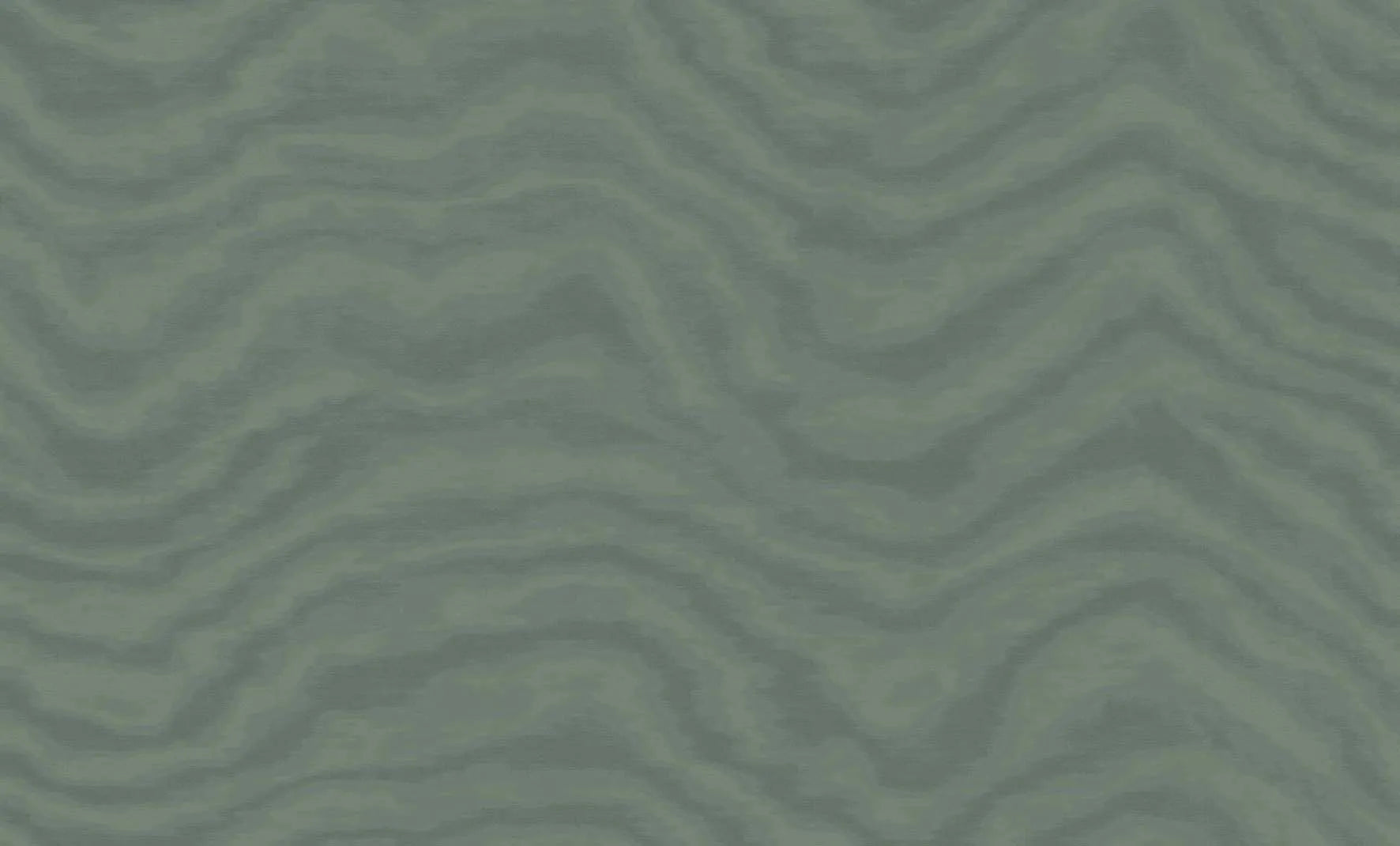 Aura - Moire textile wallpaper Parato Roll Dark Green 42235