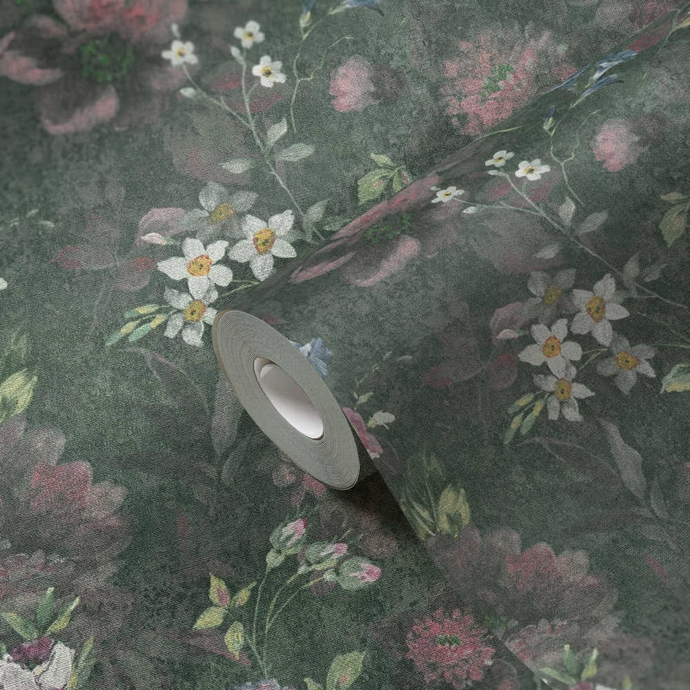 Natural Living - Flower Garden botanical wallpaper AS Creation    