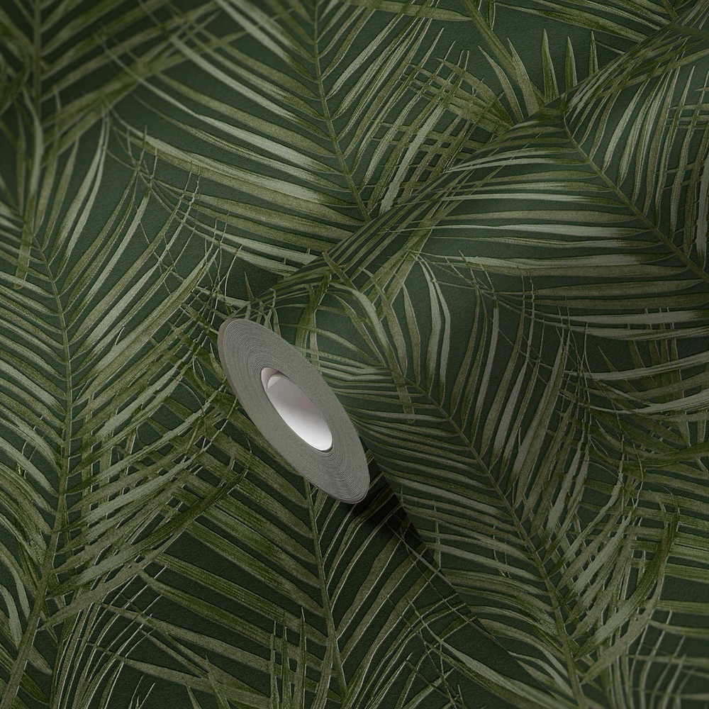 Attractive 2 - Palm Leaves botanical wallpaper AS Creation    