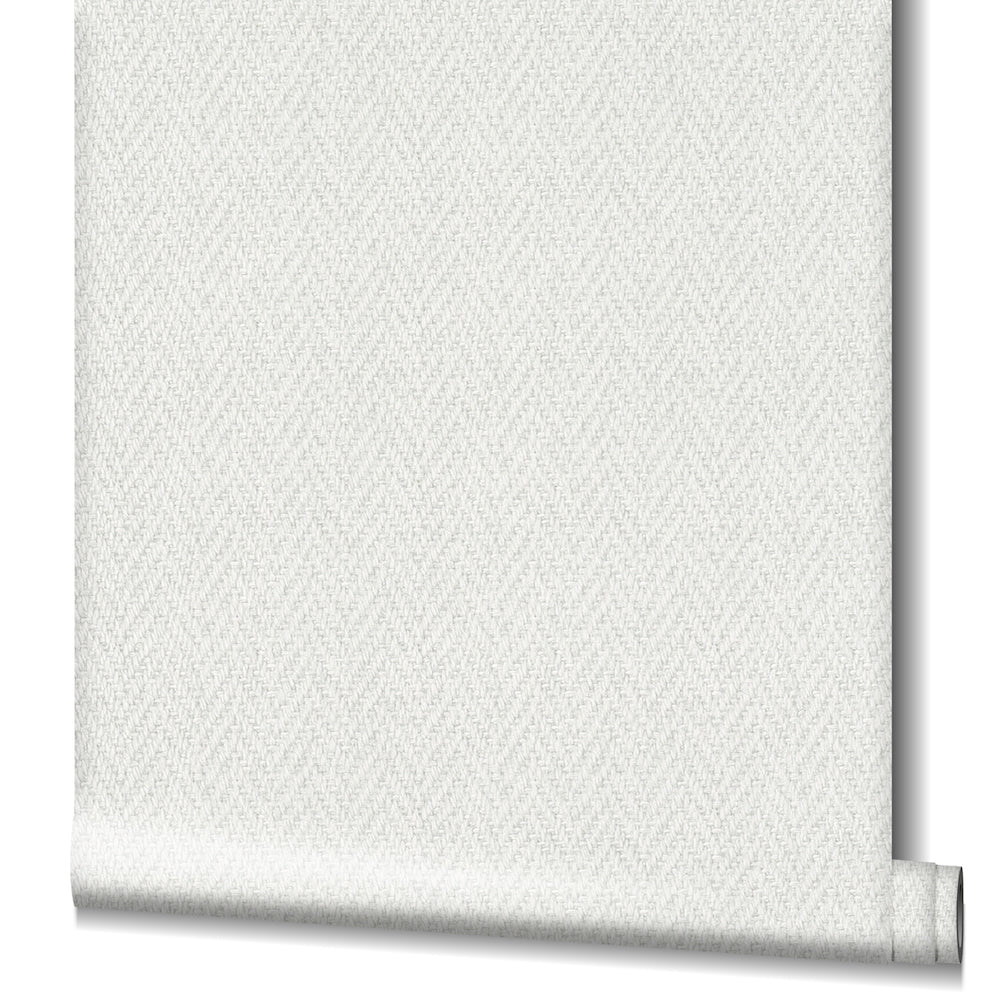 Loft Superior - Woven Herringbone bold wallpaper Marburg    