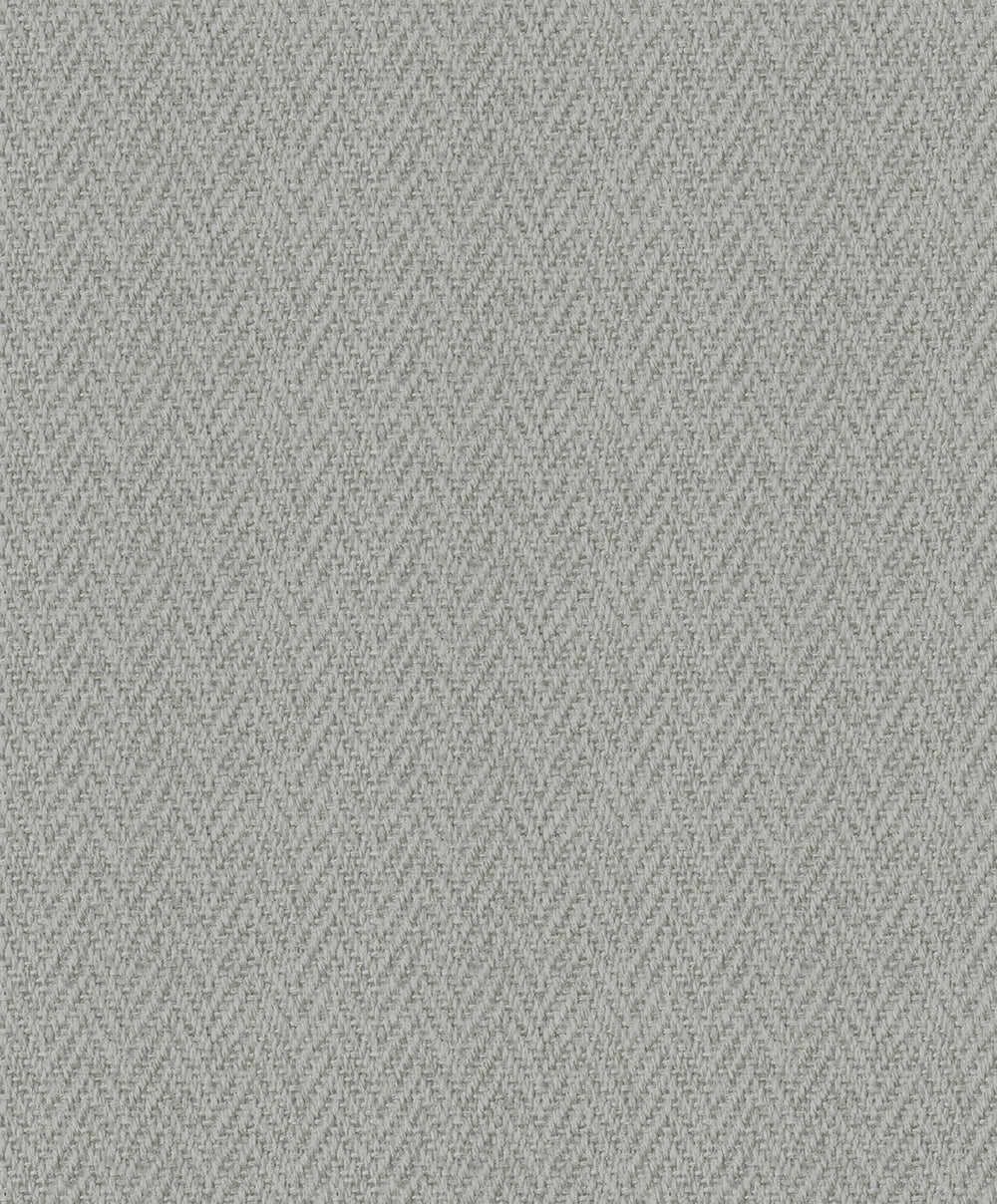 Loft Superior - Woven Herringbone bold wallpaper Marburg Roll Dark Grey  59304