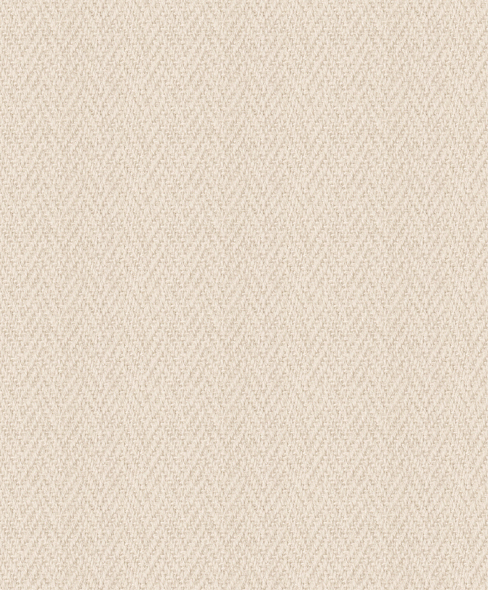 Loft Superior - Woven Herringbone bold wallpaper Marburg Roll Beige  59305