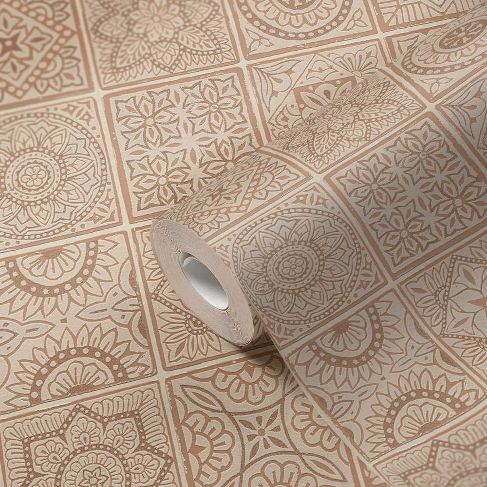 Terra - Decorative Tiles industrial wallpaper AS Creation    