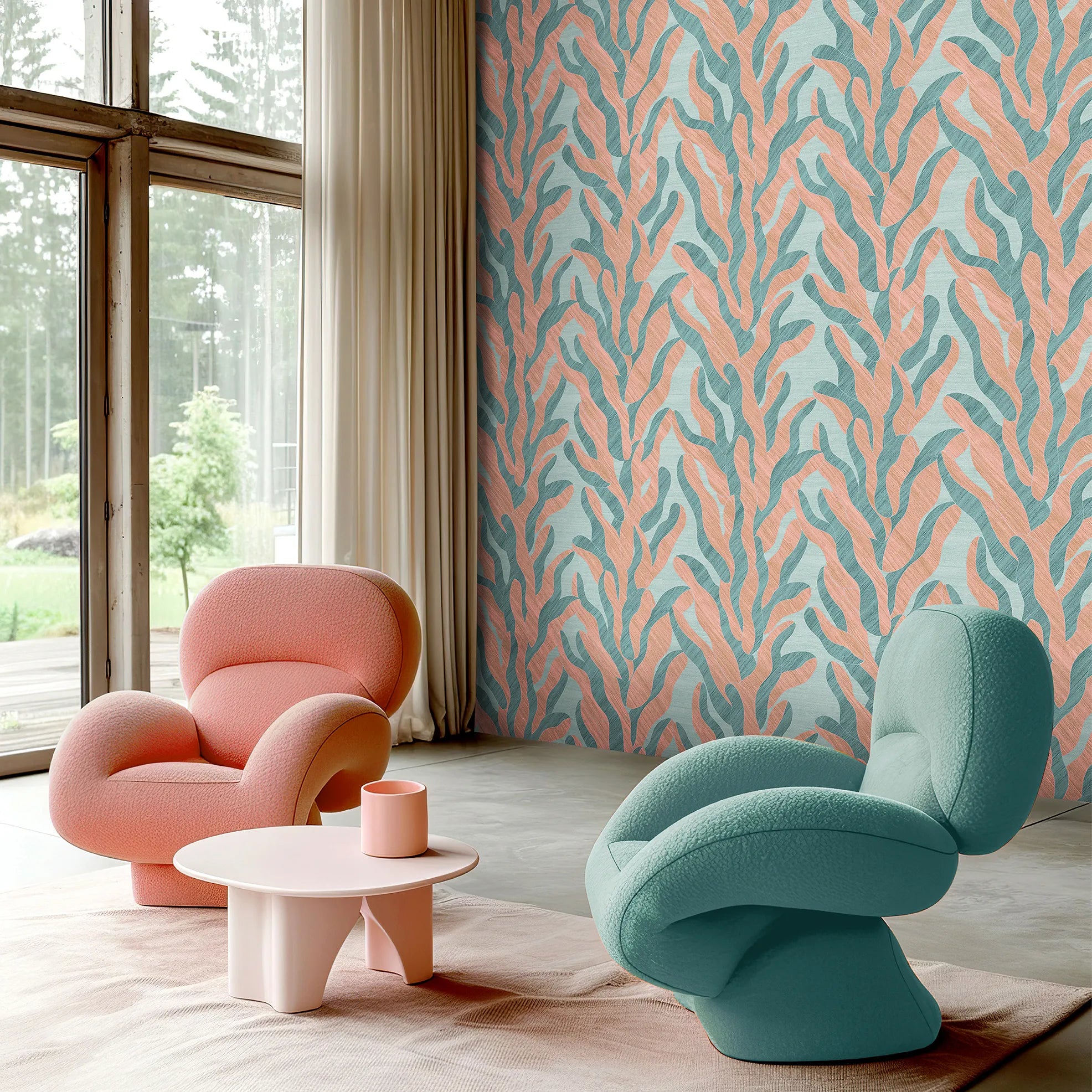 Raku - Ivy botanical wallpaper Hohenberger