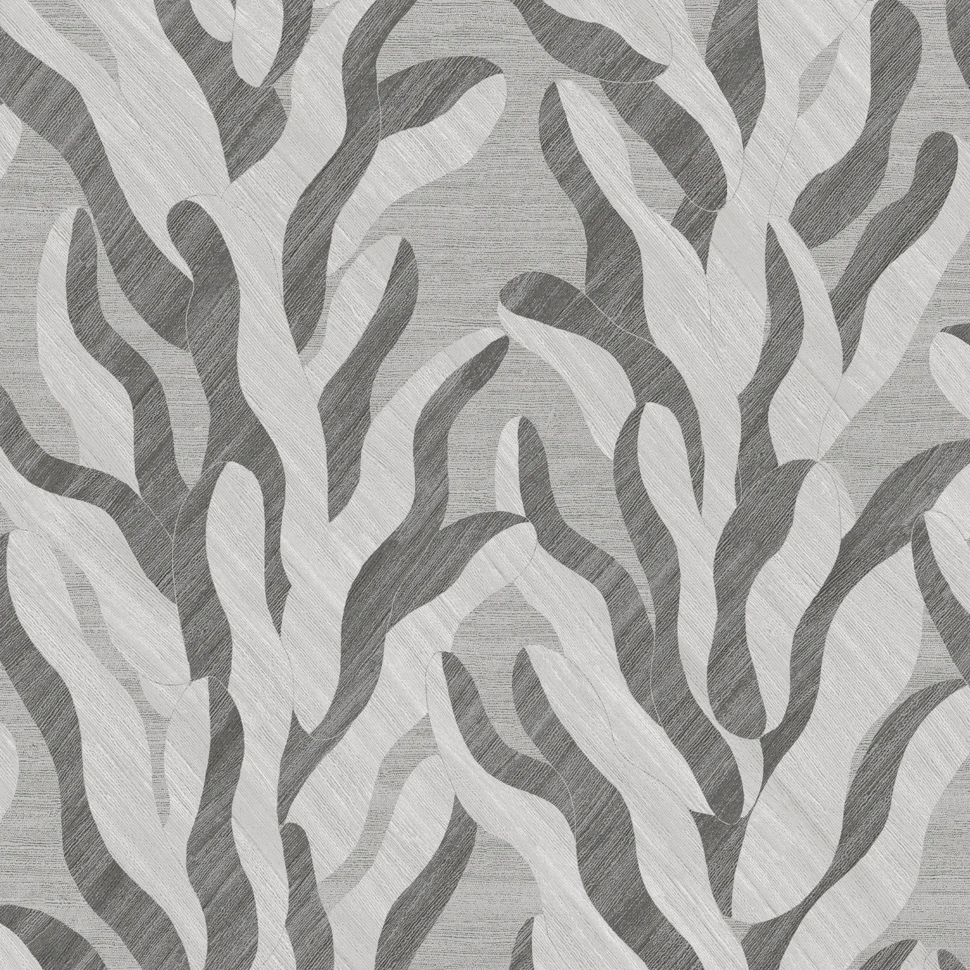Raku - Ivy botanical wallpaper Hohenberger Roll Black 65709