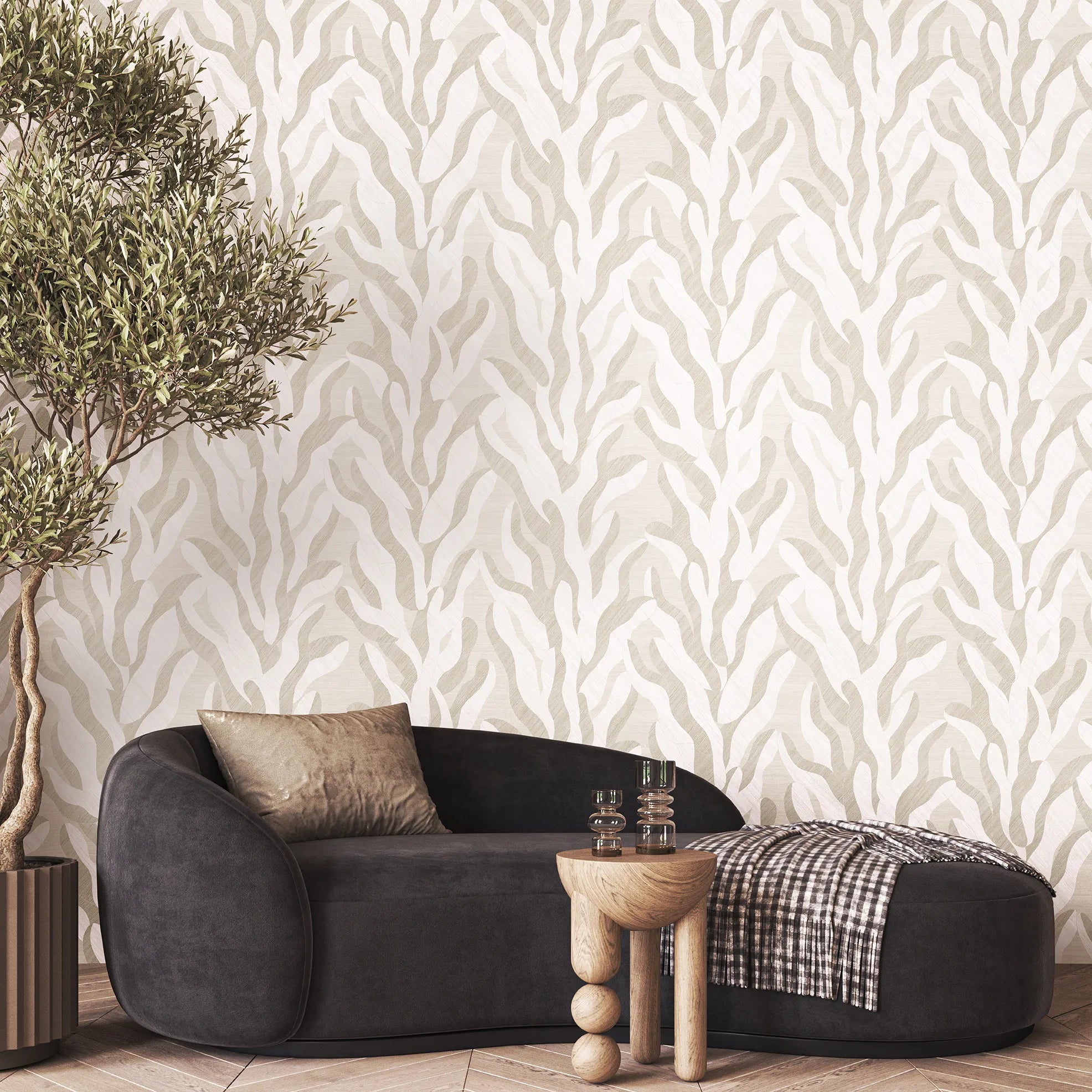Raku - Ivy botanical wallpaper Hohenberger