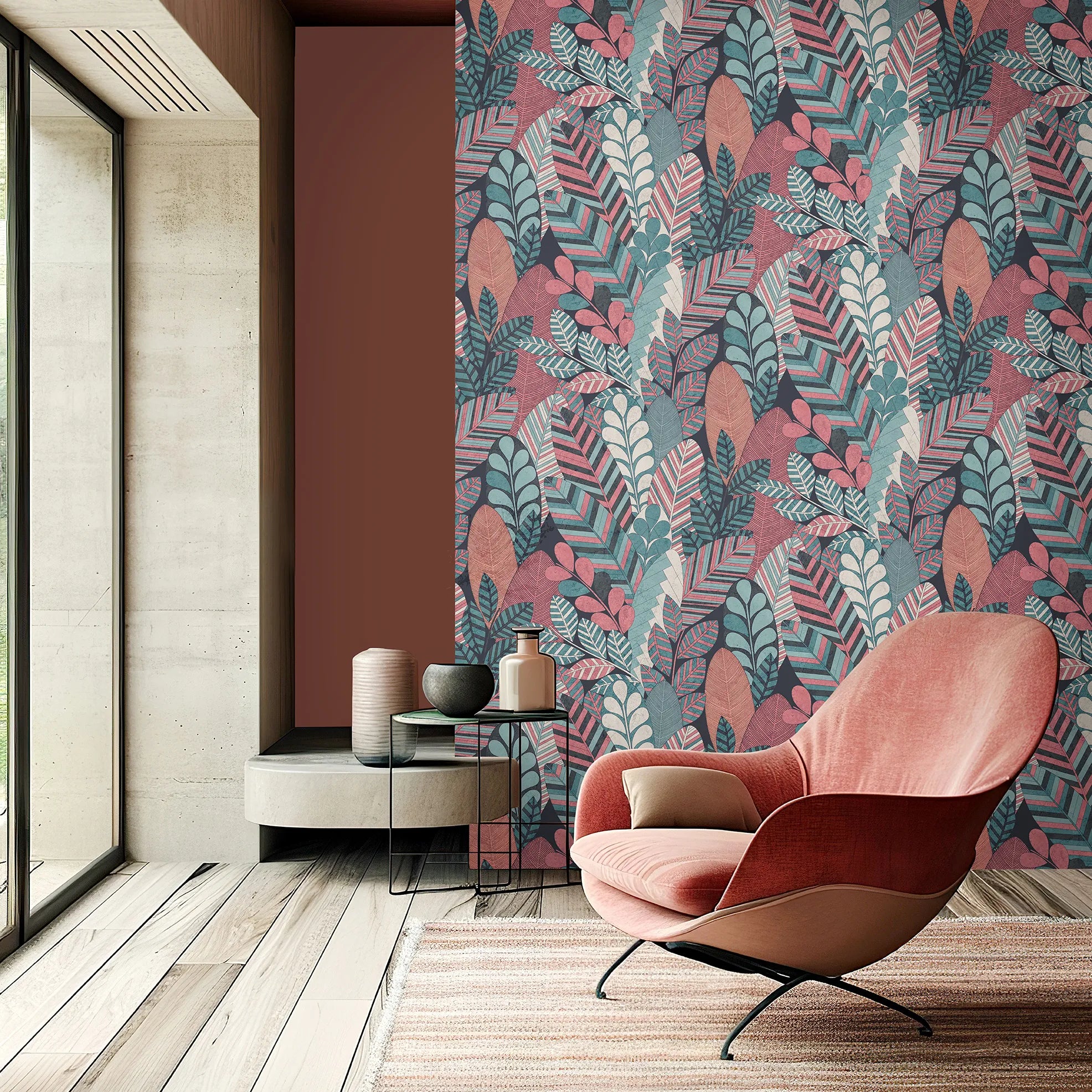 Raku - Cariba botanical wallpaper Hohenberger
