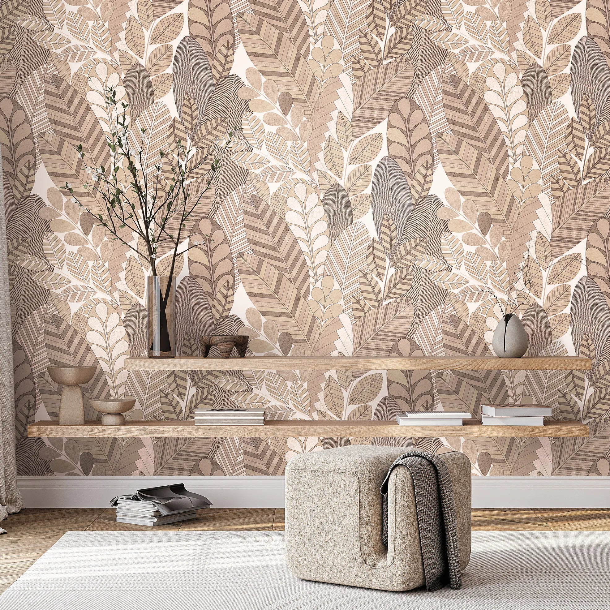 Raku - Cariba botanical wallpaper Hohenberger