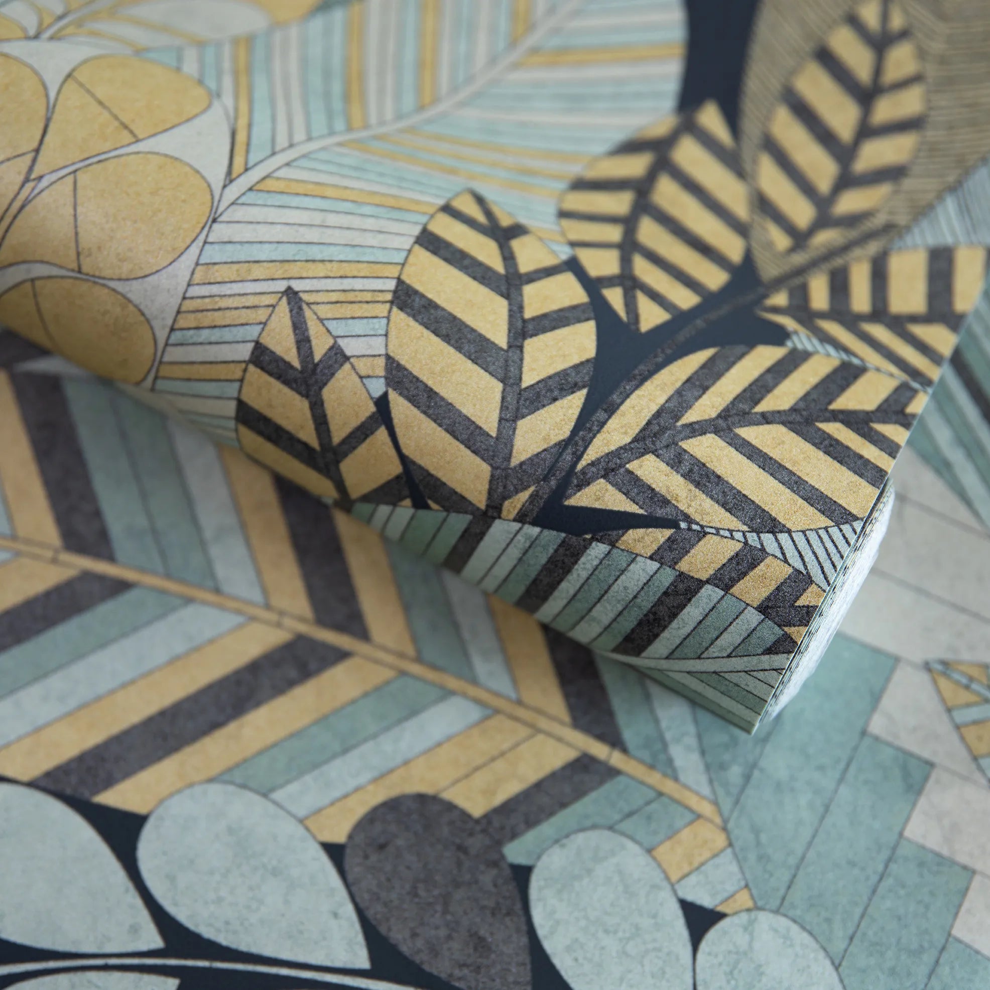 Raku - Cariba botanical wallpaper Hohenberger