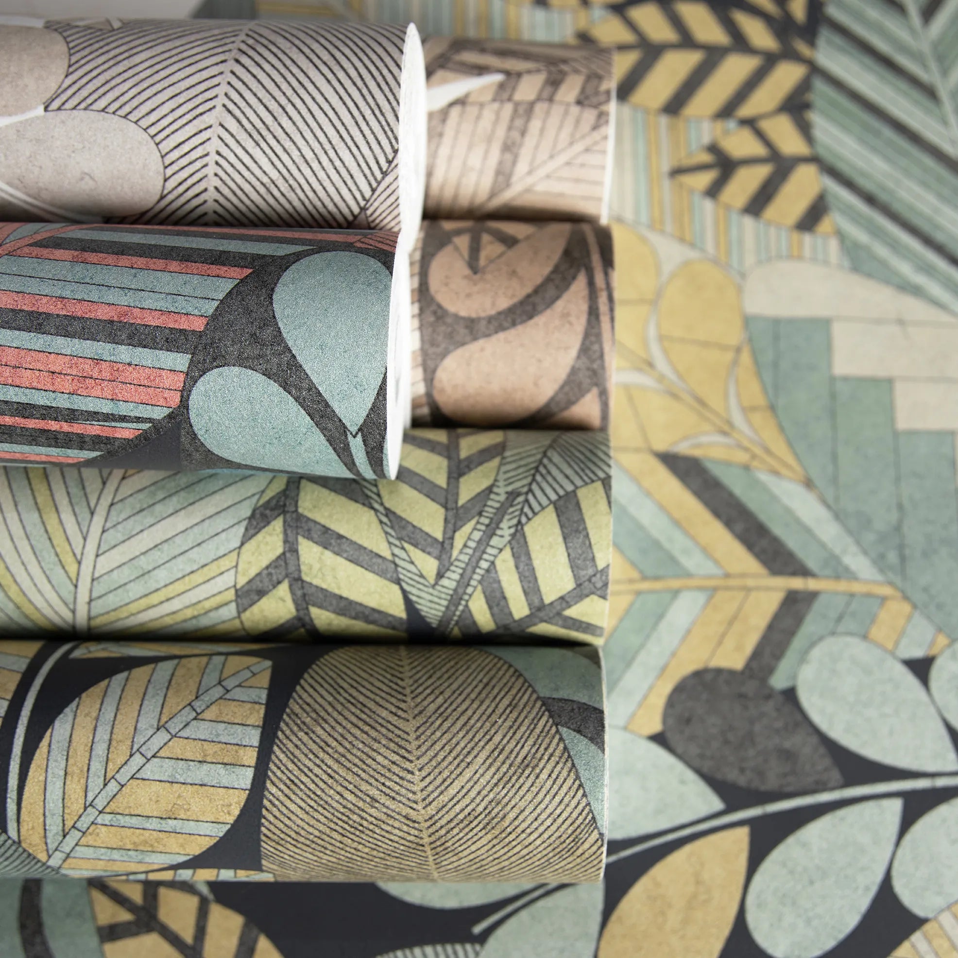 Raku - Cariba botanical wallpaper Hohenberger
