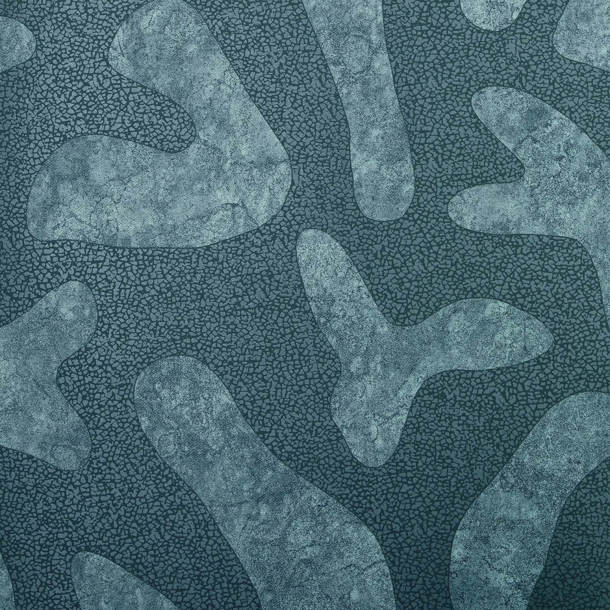 Raku - Elifet bold wallpaper Hohenberger Roll Blue-green 65731
