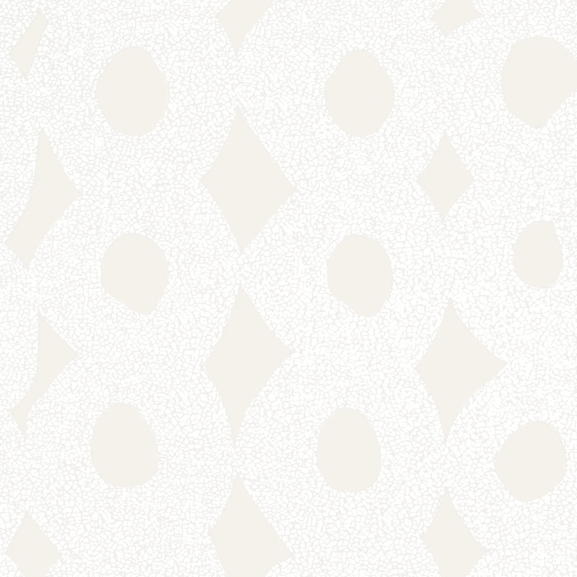 Raku - Talis geometric wallpaper Hohenberger Roll White 65734