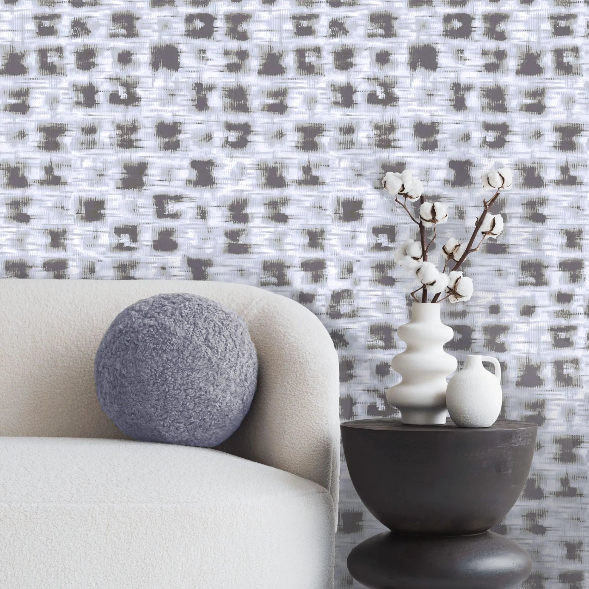 Cerra - Felino textile wallpaper Hohenberger