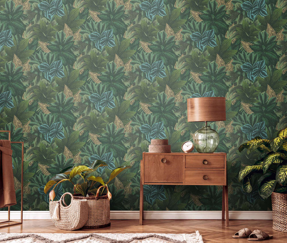 Metropolitan Stories 3 - Bali Tropical Foliage botanical wallpaper AS Creation    