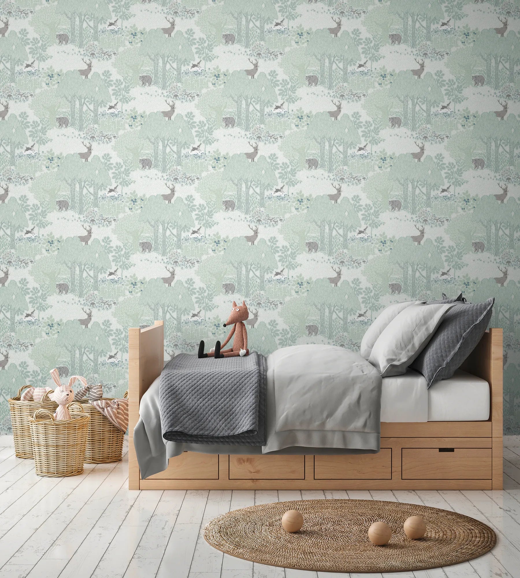 Lilly & Luis - Woods kids wallpaper AS Creation