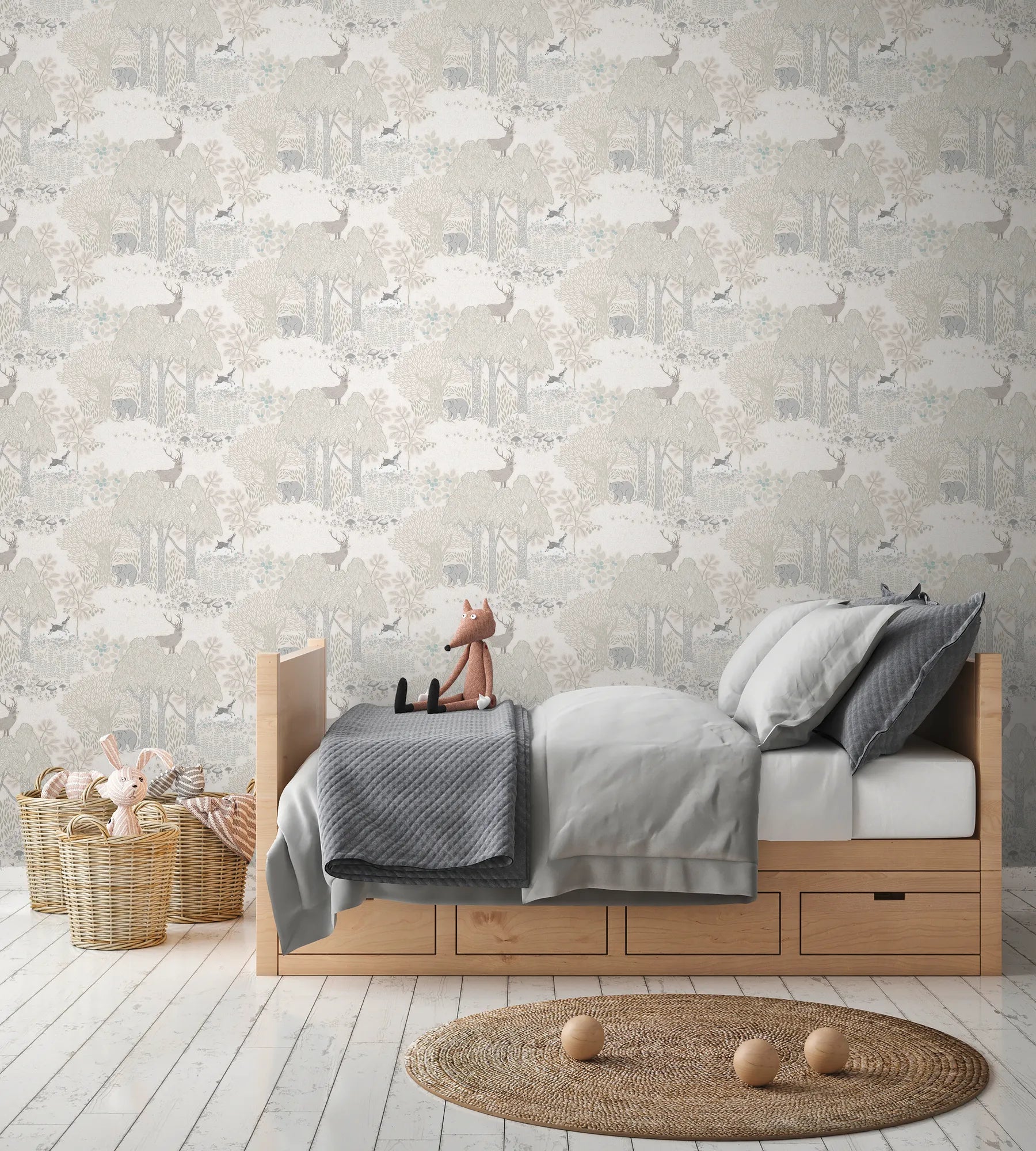 Lilly & Luis - Woods kids wallpaper AS Creation
