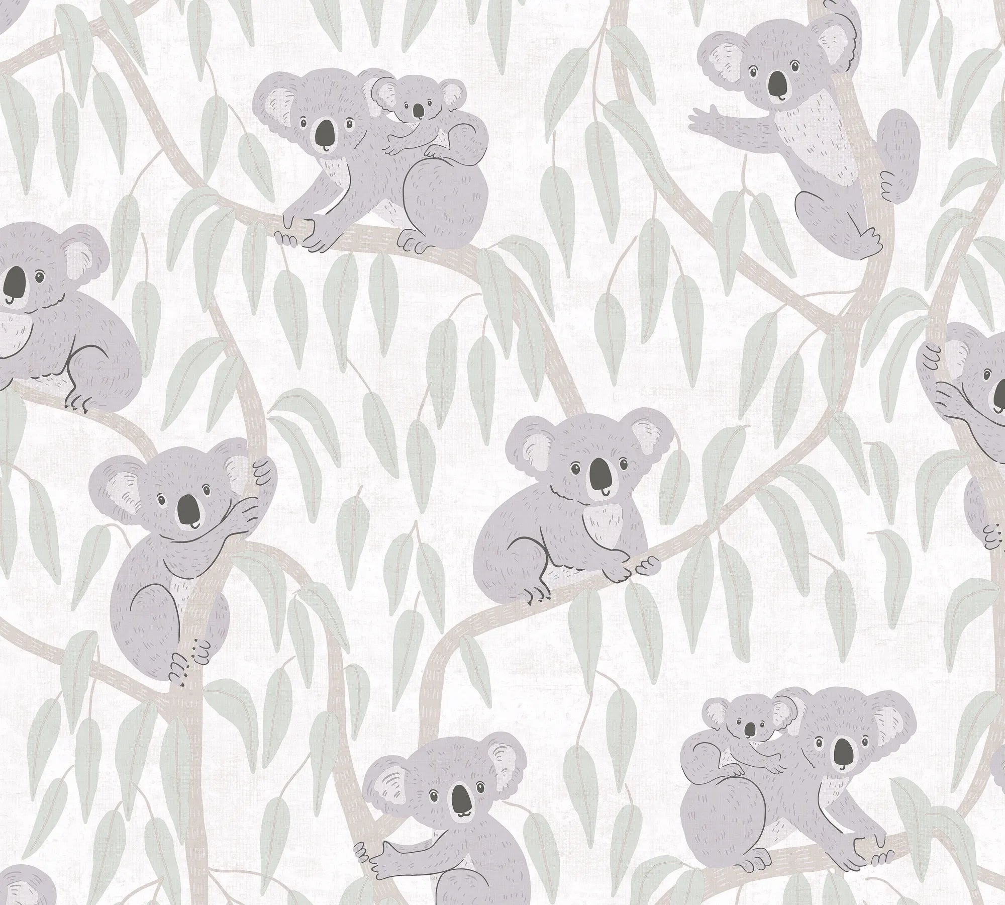 Lilly & Luis - Cuddle kids wallpaper AS Creation