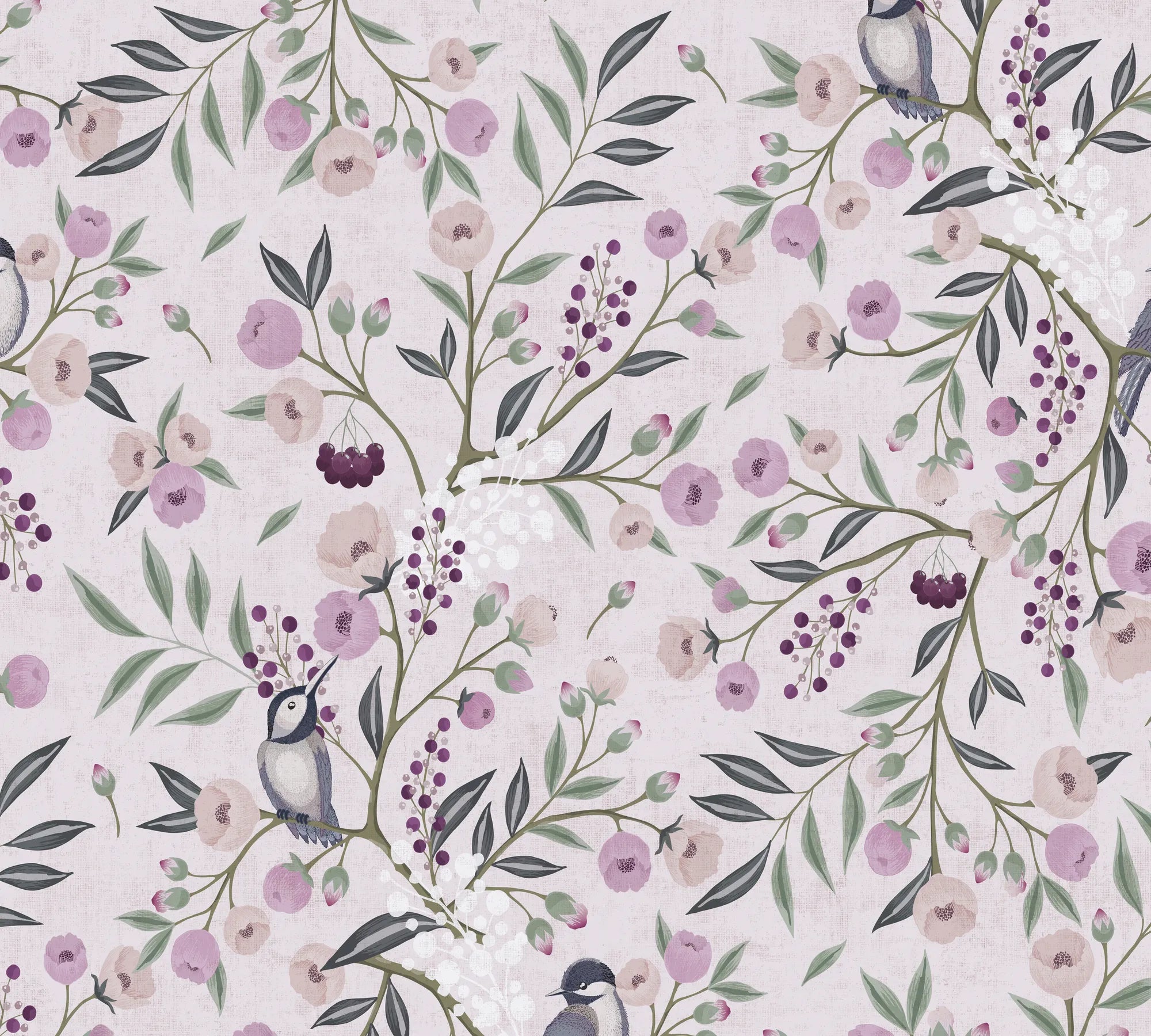 Lilly & Luis - Petalflight kids wallpaper AS Creation Roll 771361