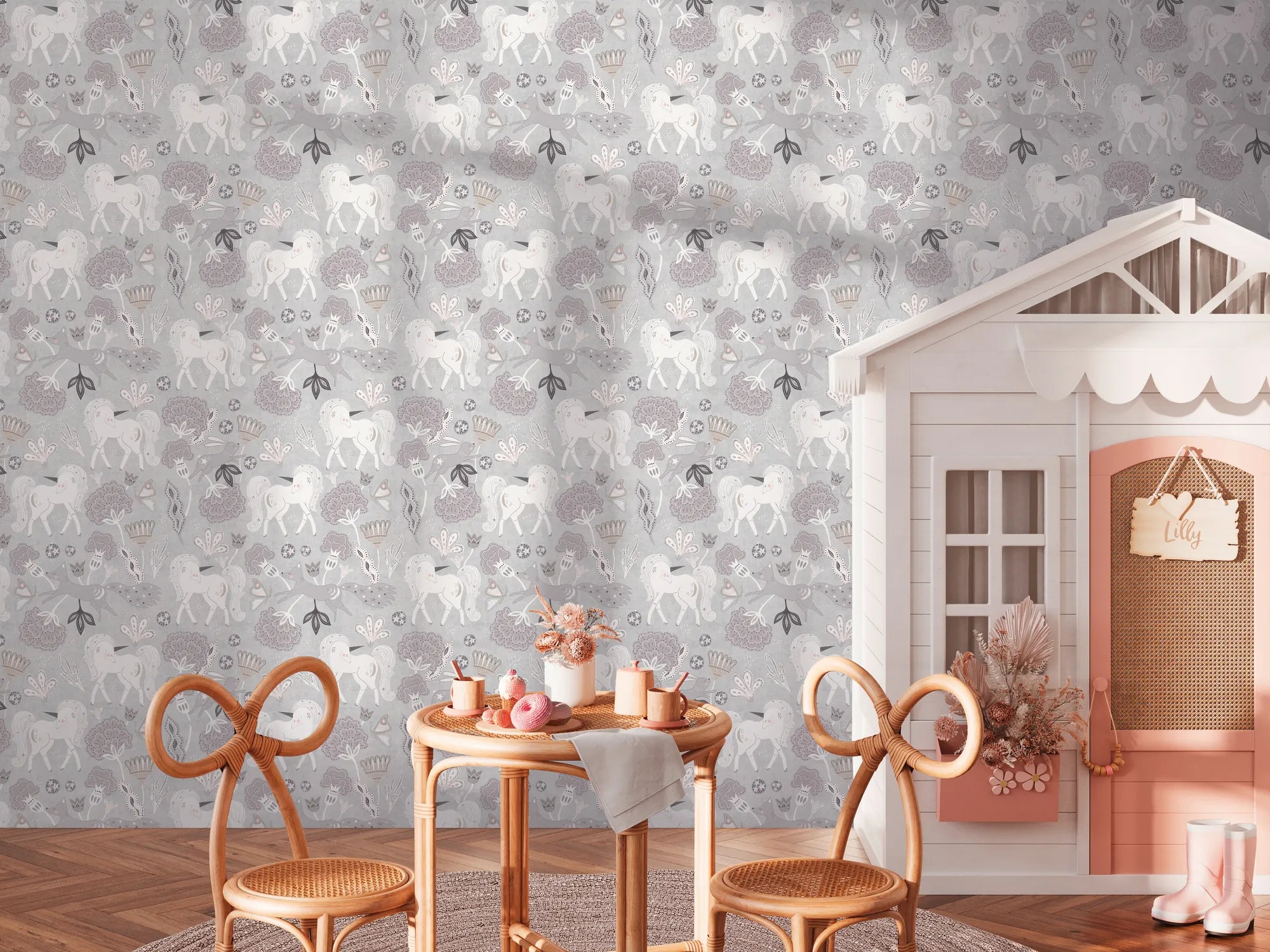 Lilly & Luis - Twinkle kids wallpaper AS Creation
