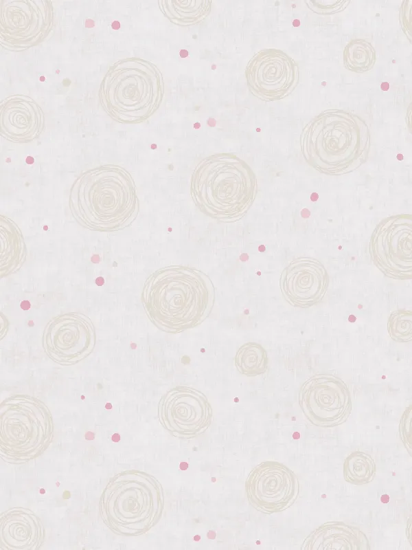 Lilly & Luis - Swirls kids wallpaper AS Creation Roll Beige 771393