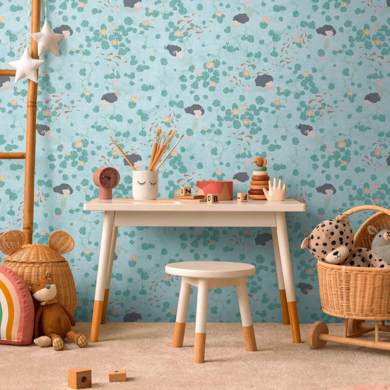 Lilly & Luis - Oceana kids wallpaper AS Creation