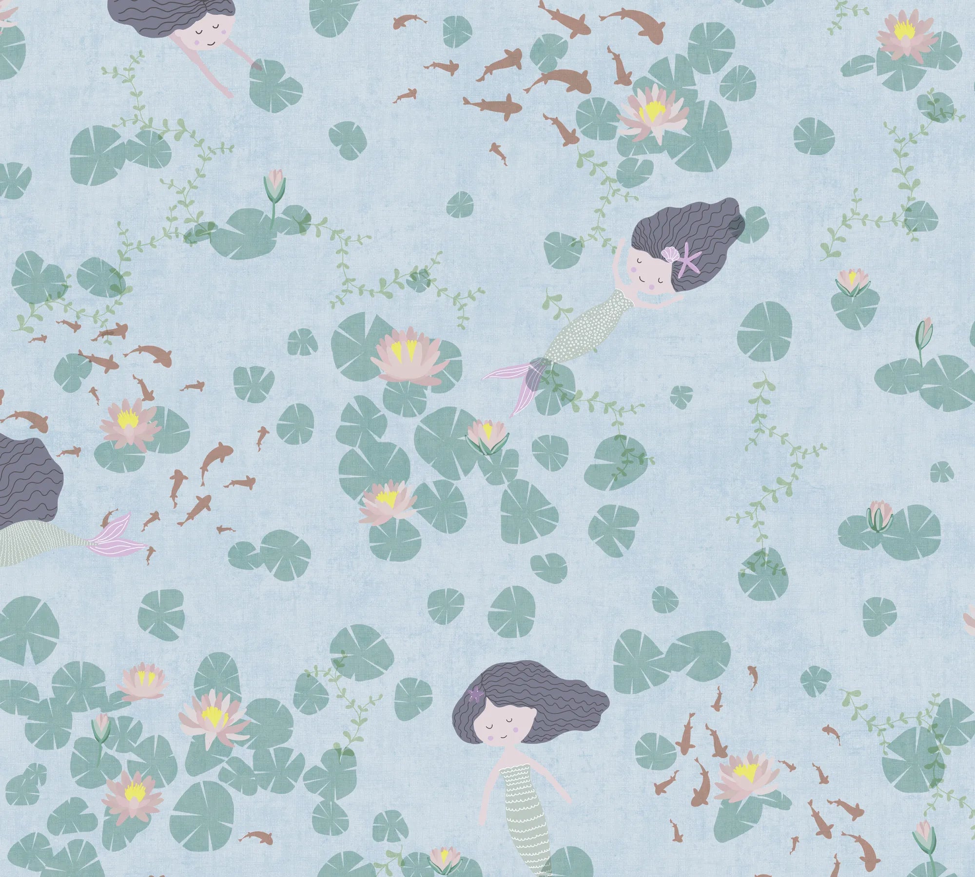 Lilly & Luis - Oceana kids wallpaper AS Creation Roll 771461