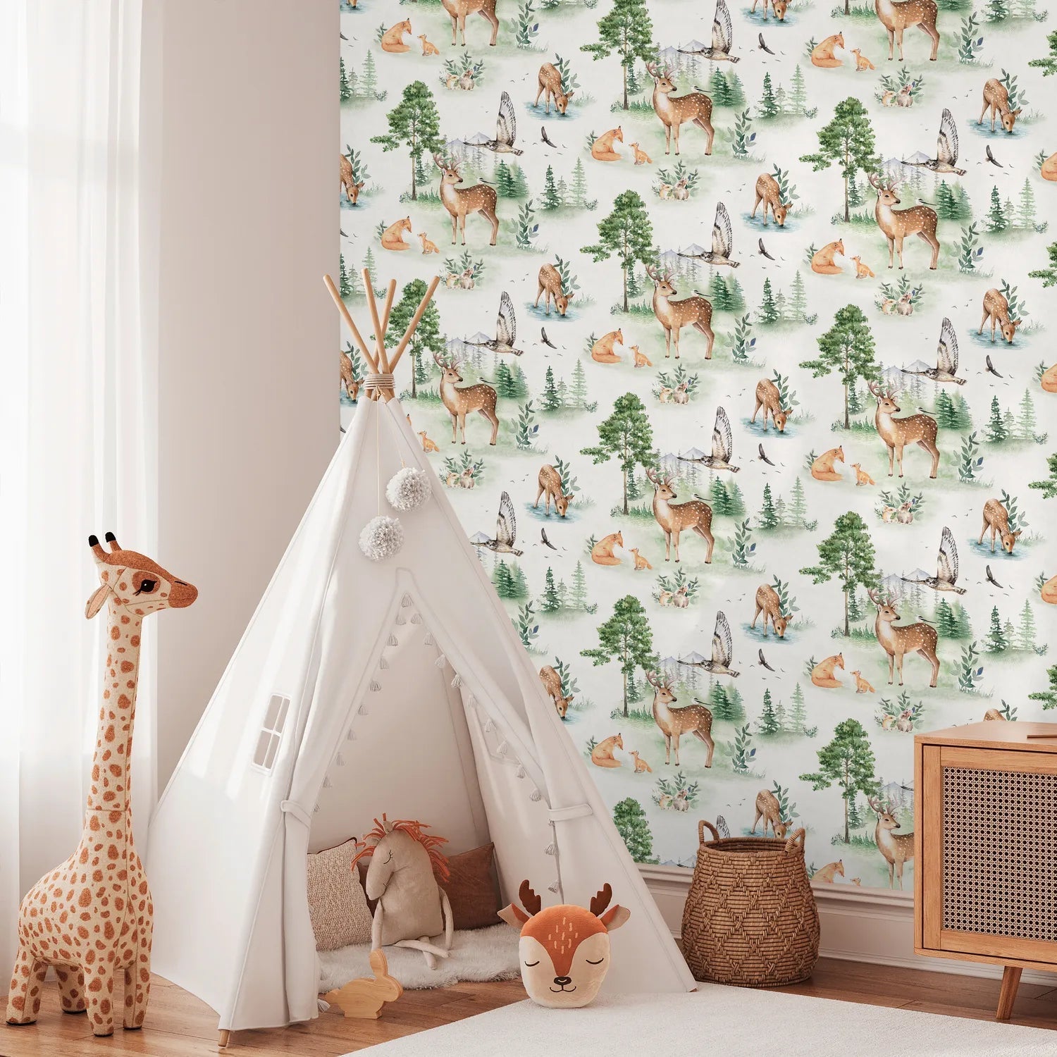 Lilly & Luis - Whispers kids wallpaper AS Creation