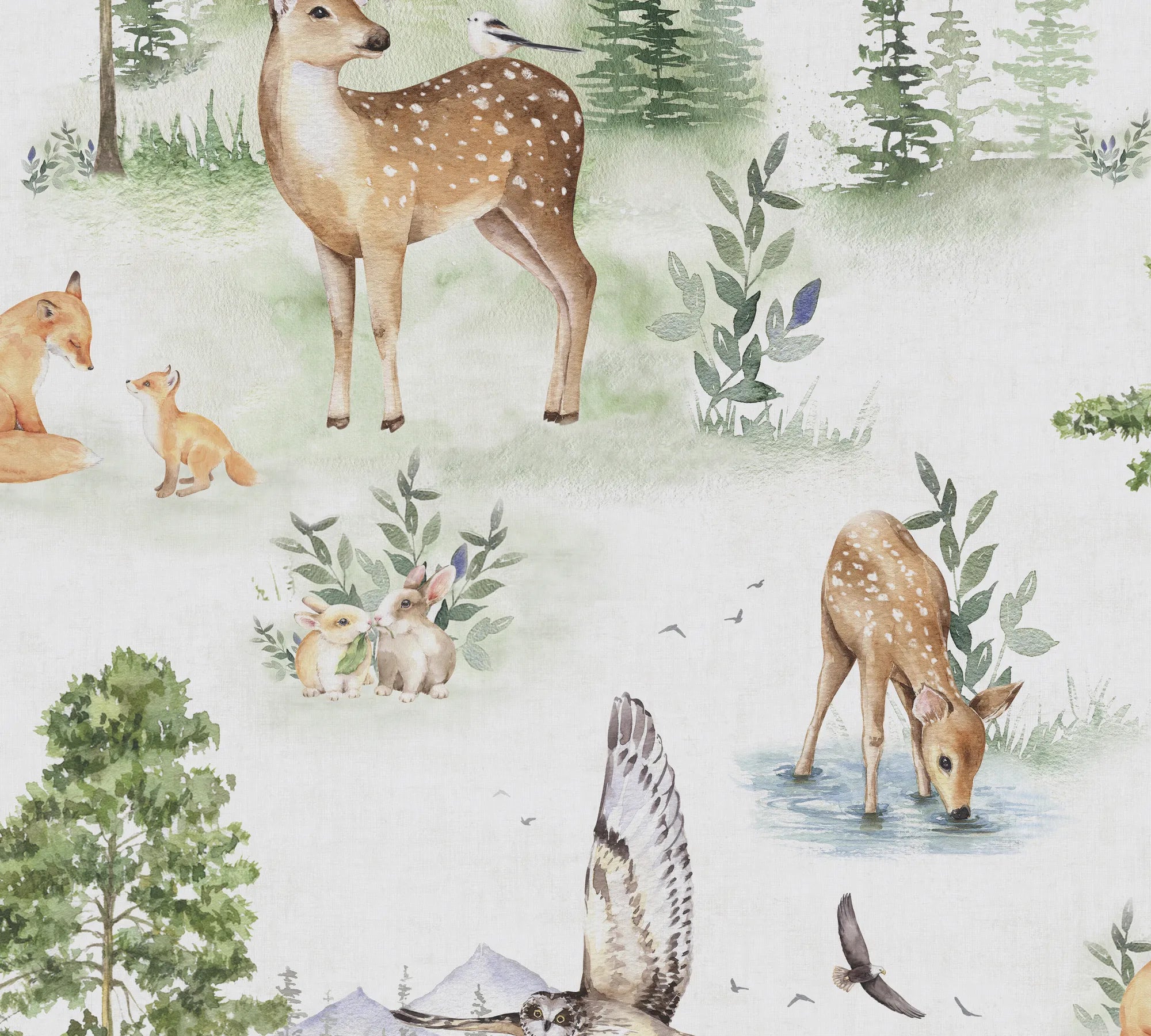 Lilly & Luis - Whispers kids wallpaper AS Creation Roll 771721