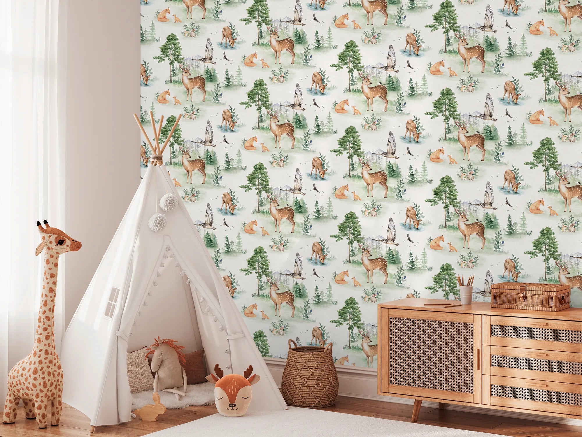 Lilly & Luis - Whispers kids wallpaper AS Creation