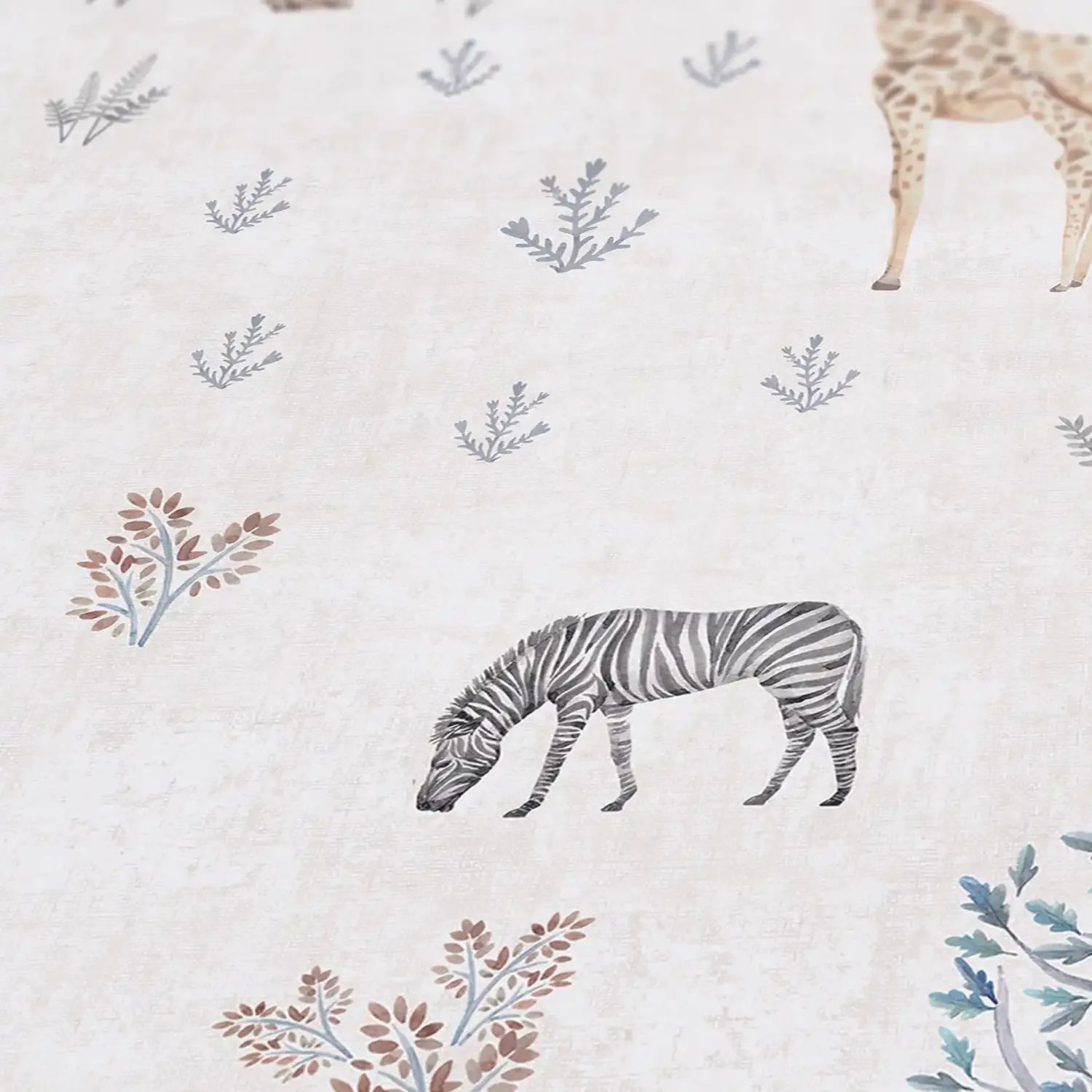Lilly & Luis - Mini Safari kids wallpaper AS Creation