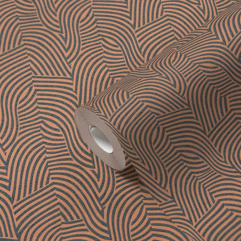 Daniel Hechter 7 - Weave art deco wallpaper AS Creation
