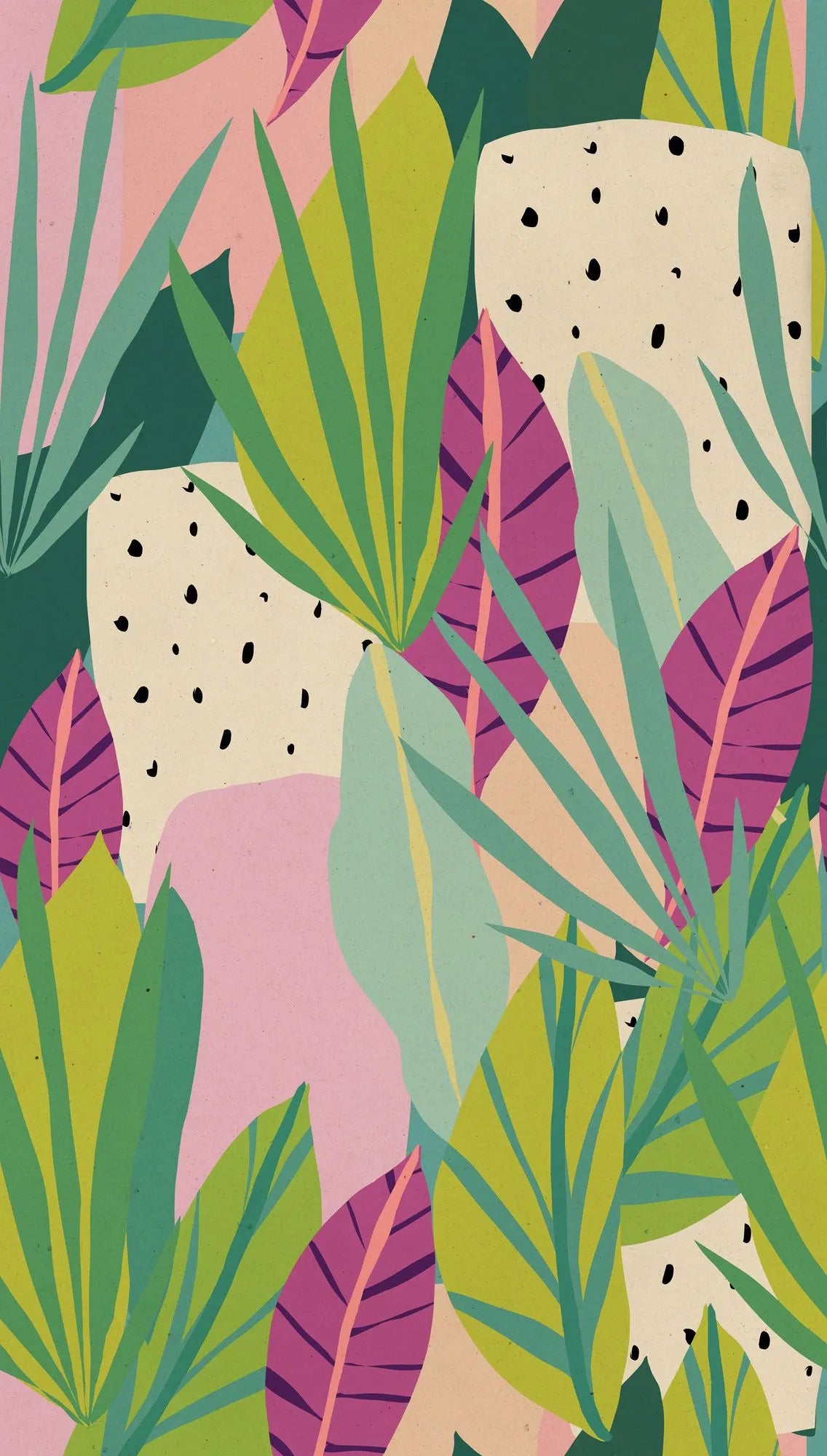 Anna D'Andrea - Tropical Muse botanical wallpaper AS Creation Green 782081