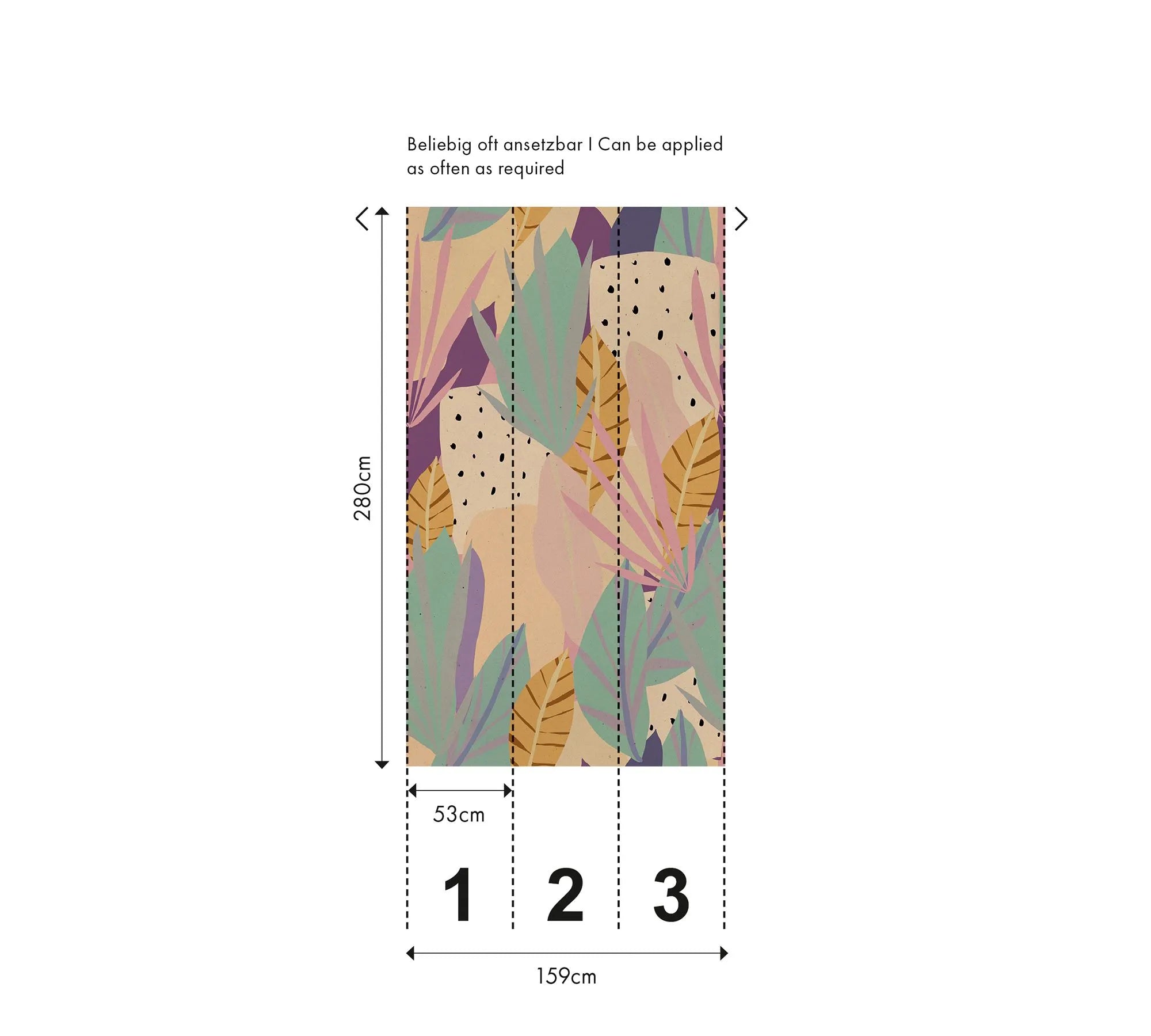 Anna D'Andrea - Tropical Muse botanical wallpaper AS Creation