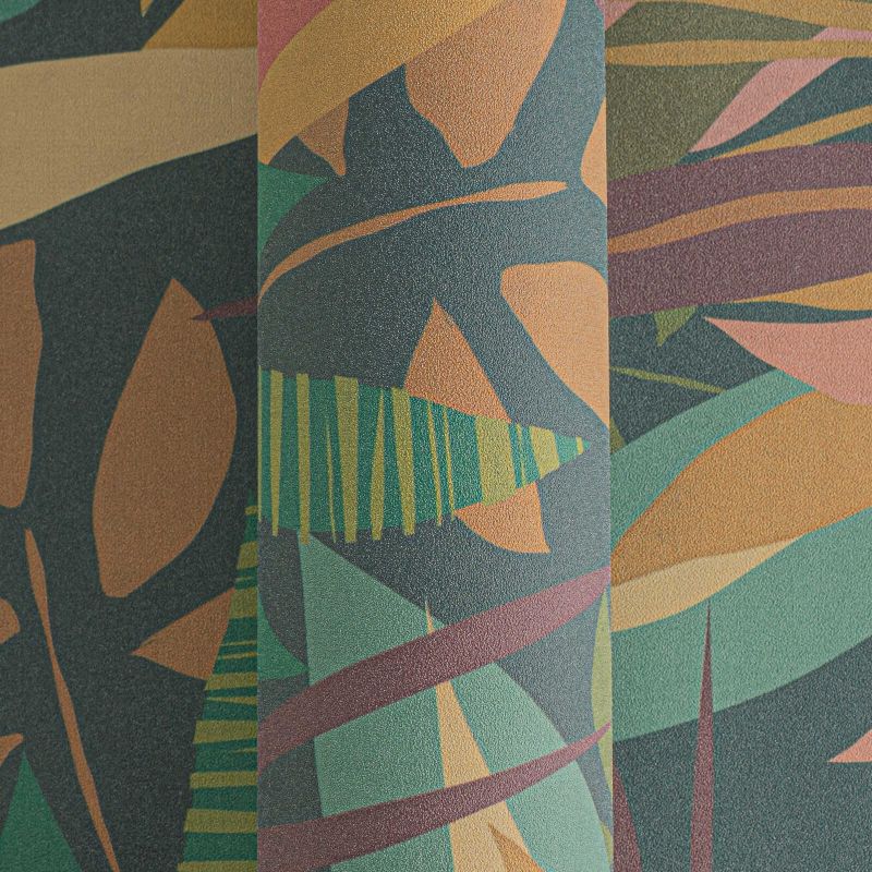 Anna D'Andrea - Leaf Mosaic botanical wallpaper AS Creation