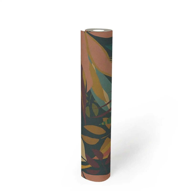 Anna D'Andrea - Leaf Mosaic botanical wallpaper AS Creation