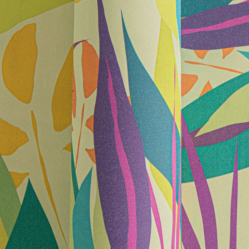 Anna D'Andrea - Leaf Mosaic botanical wallpaper AS Creation