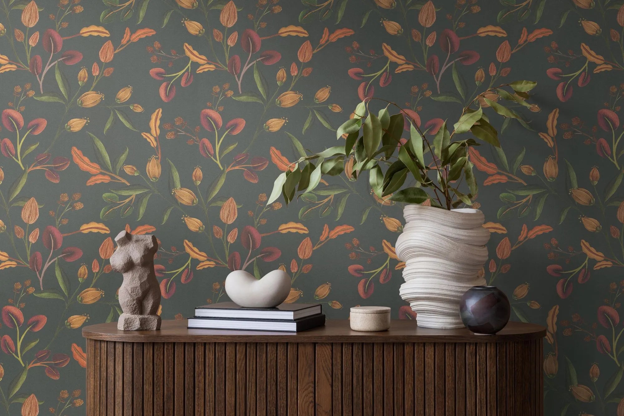 Anna D'Andrea - Whispering Canopy botanical wallpaper AS Creation