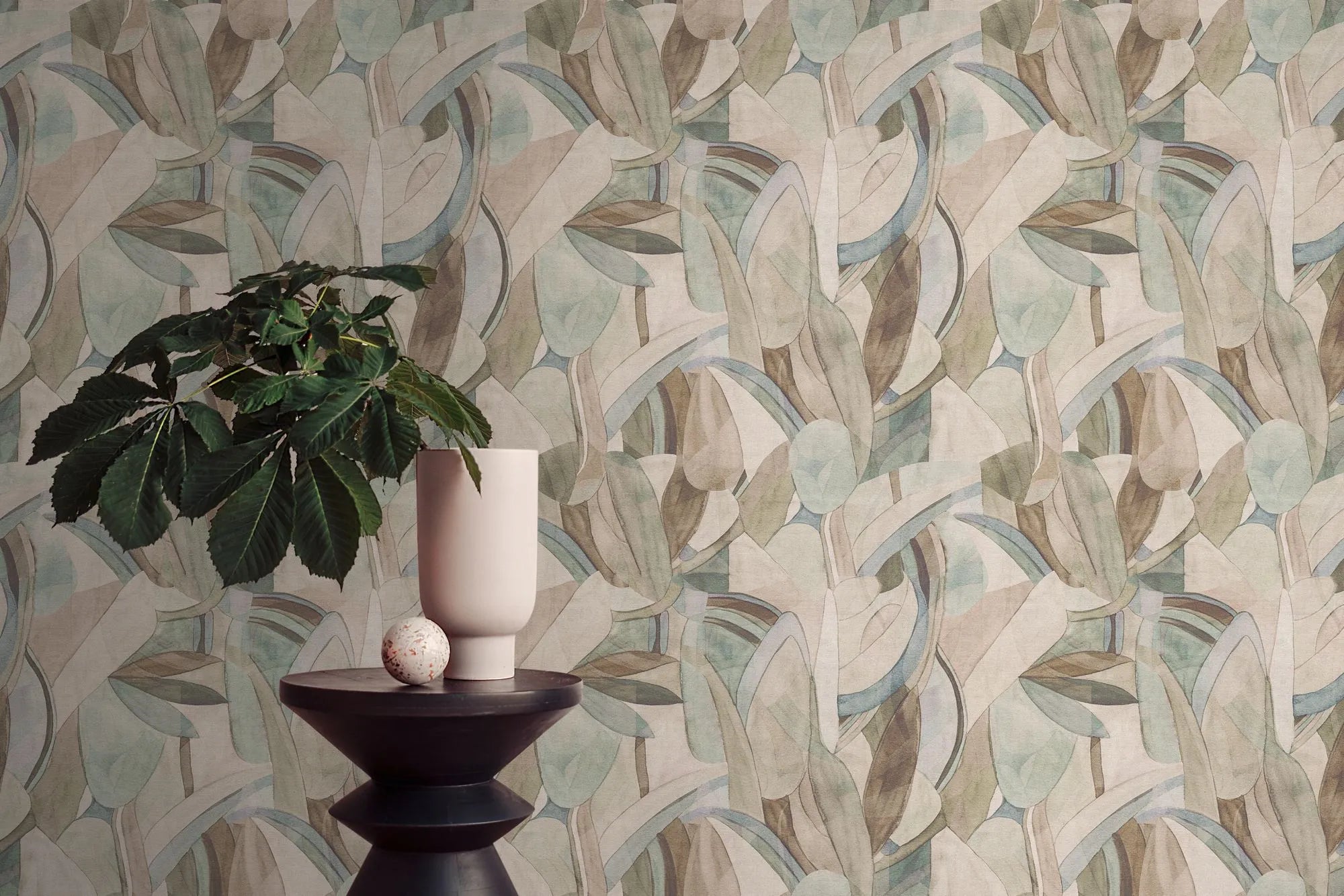 Anna D'Andrea - Verdant Tapestry botanical wallpaper AS Creation